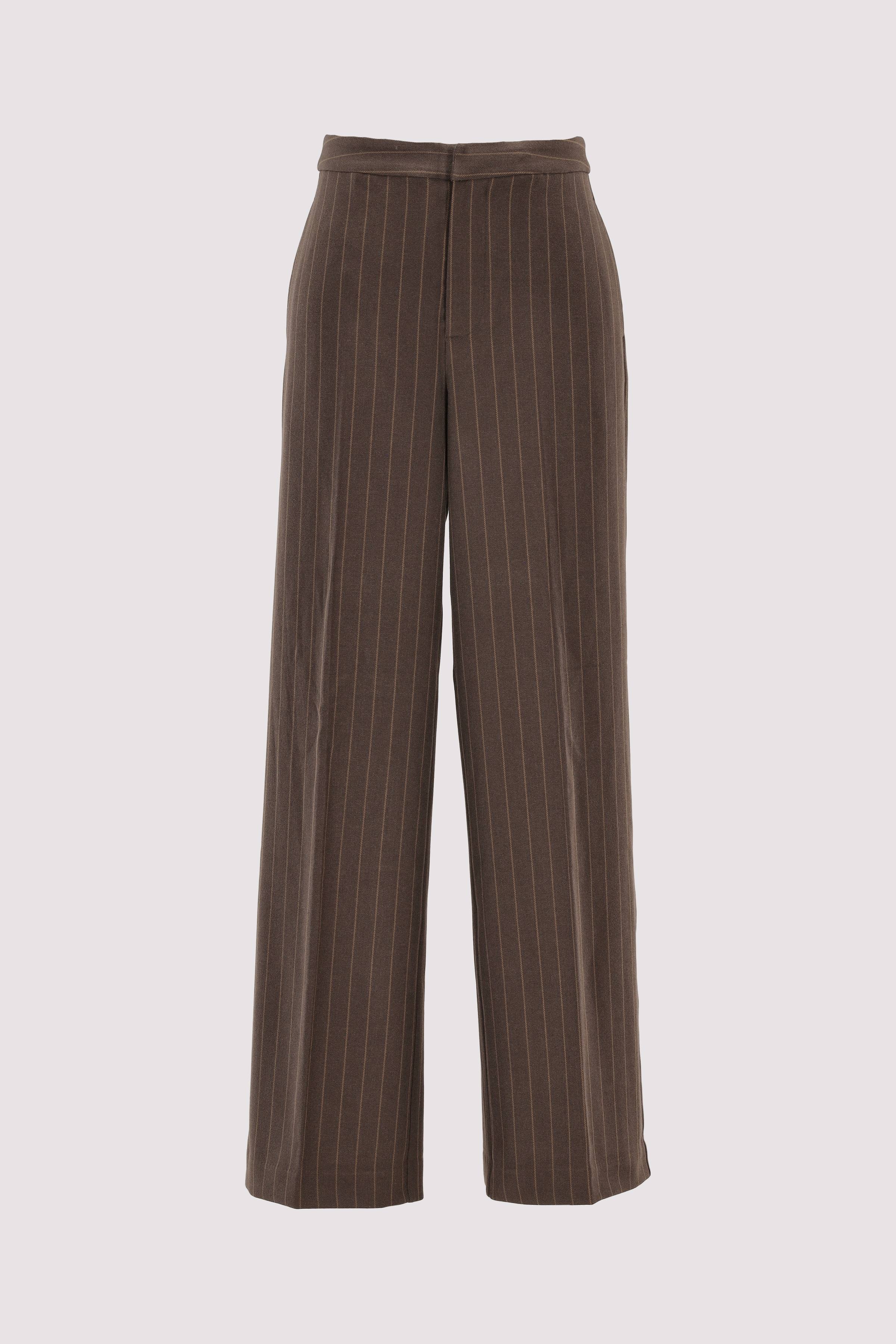 MosMosh Wide-Leg-Hose braun Komfort