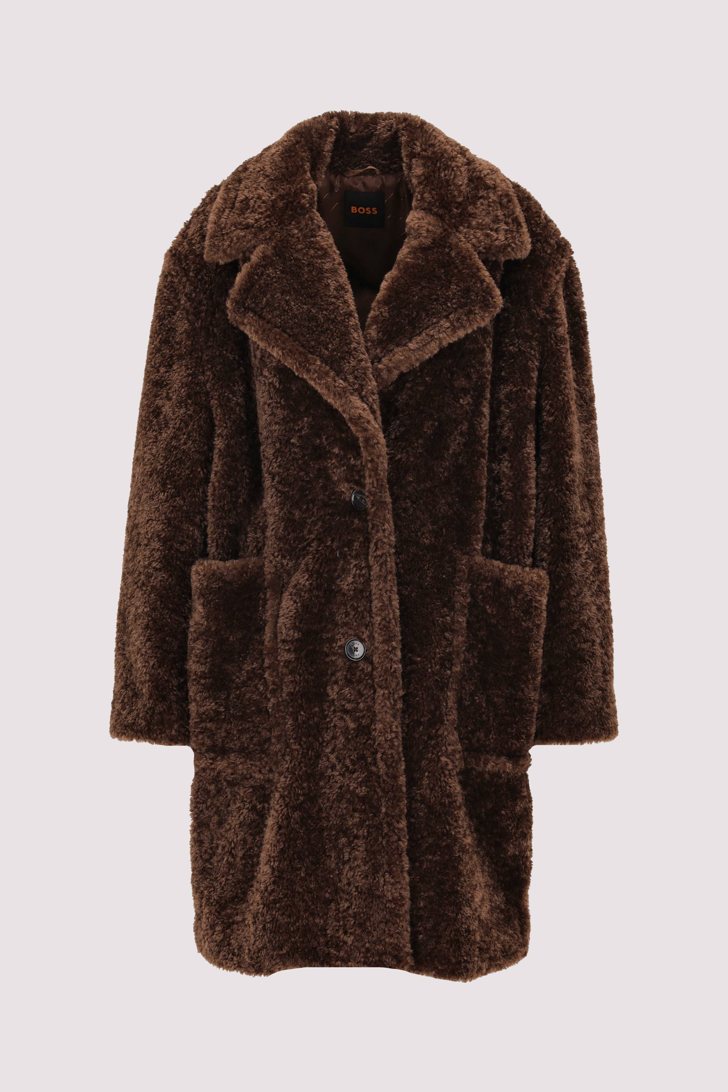 BOSS Trenchcoat mittelbraun