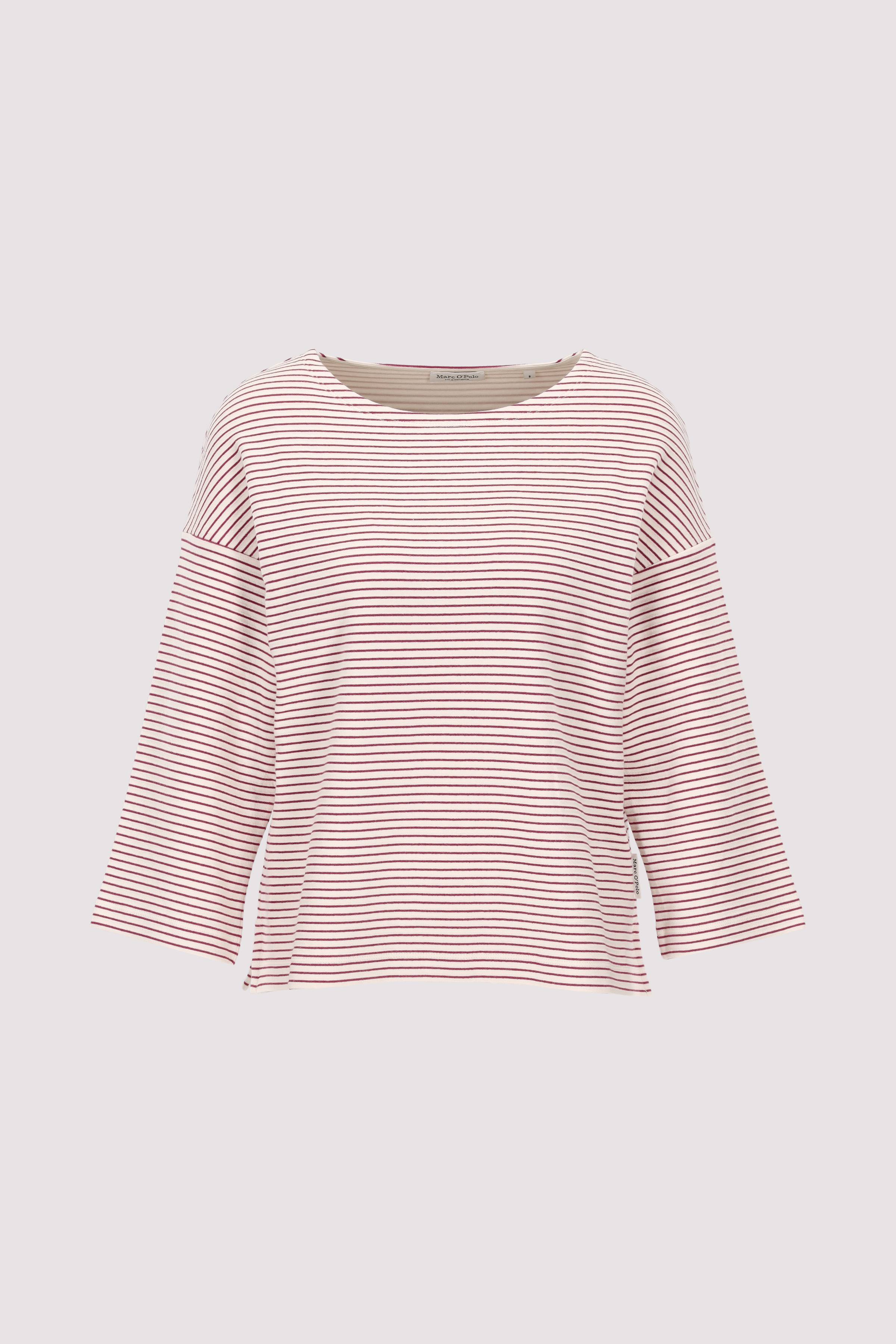 T-shirt, 3 4 sleeve, striped