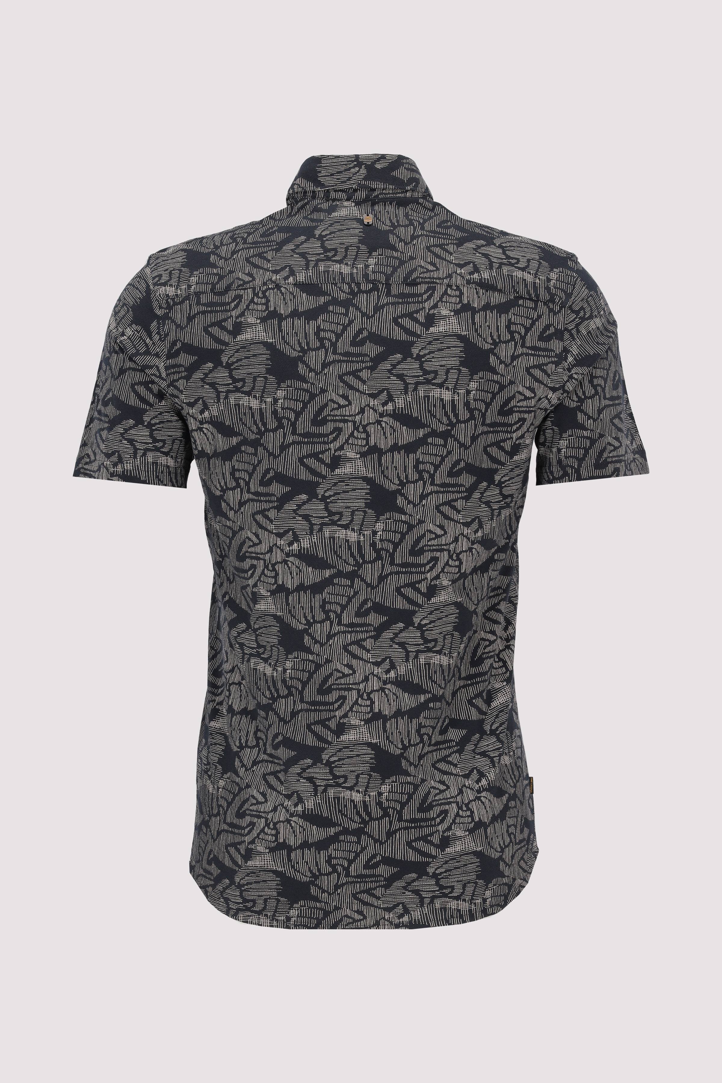 PME Legend - Short Sleeve Shirt Print on Je PME Legend - Short Sleeve Shirt Print on Je