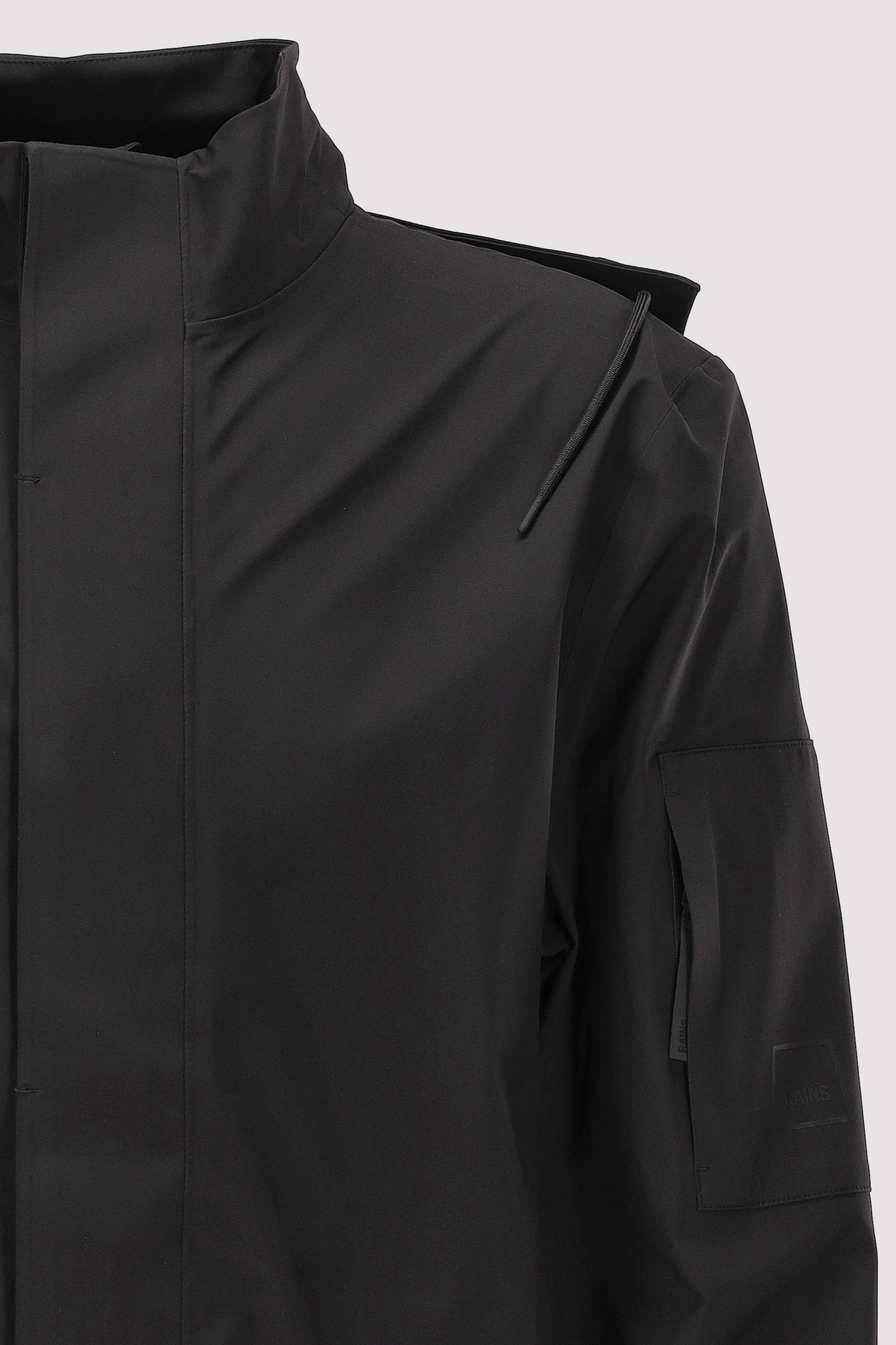 Rains - Rains Regenmantel Schwarz 100% Polyester