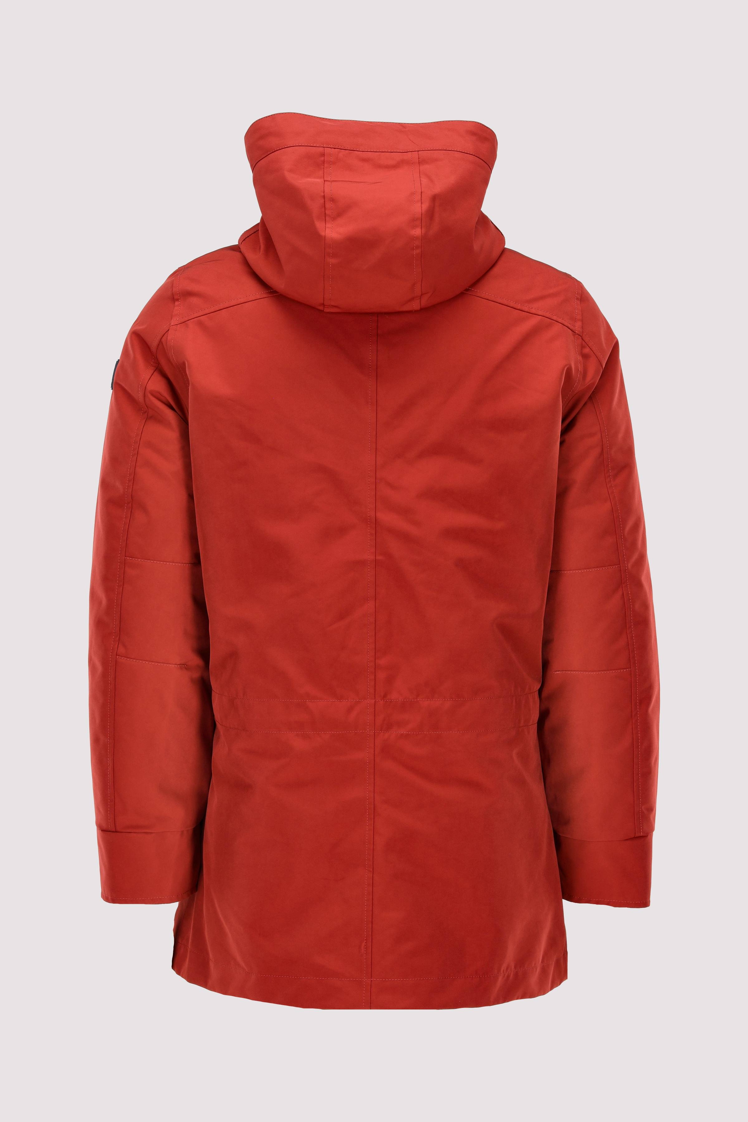 Auckland Freizeit-Jacke Rostorange