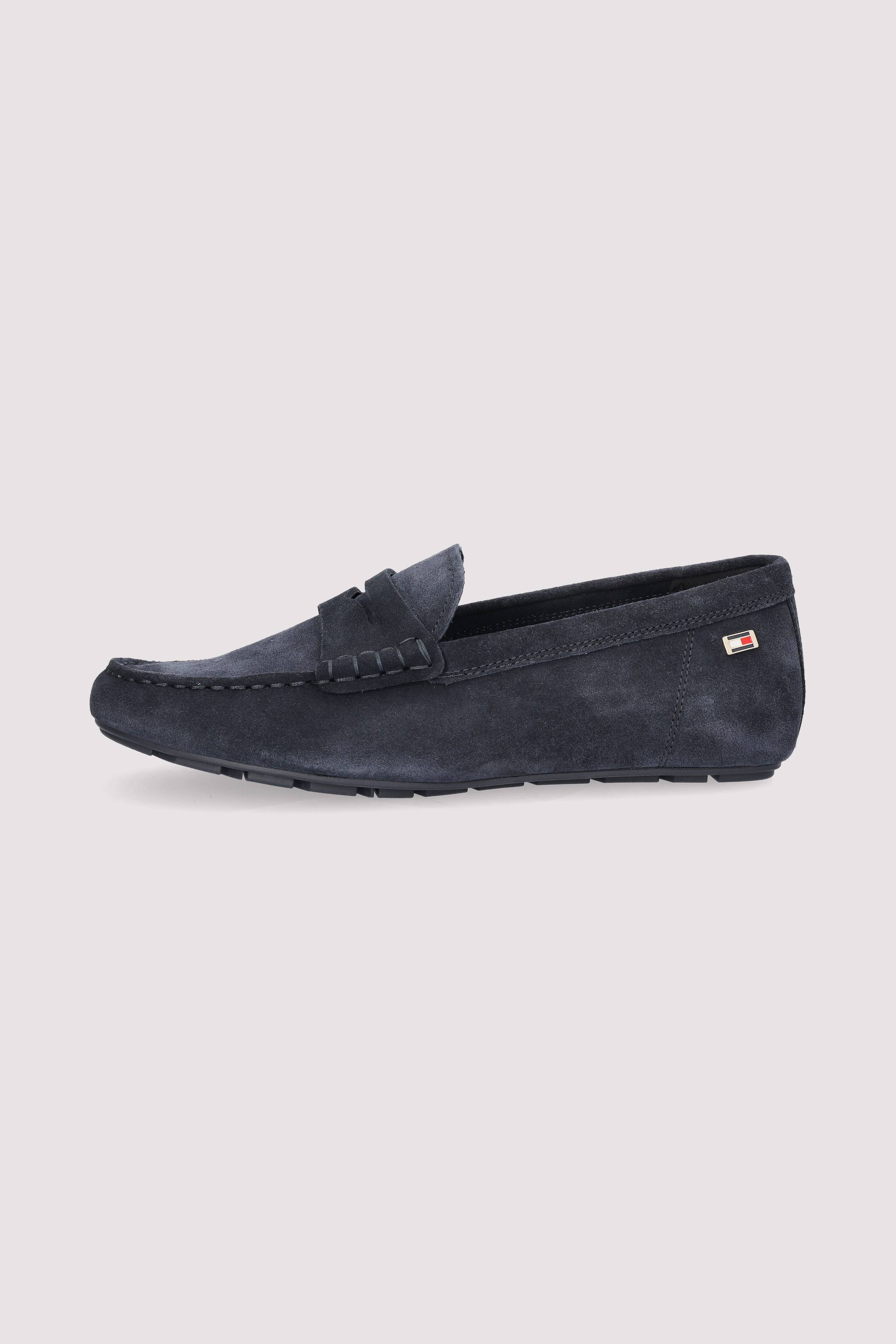 FLAG SOFT SUEDE DRIVER LOAFER
