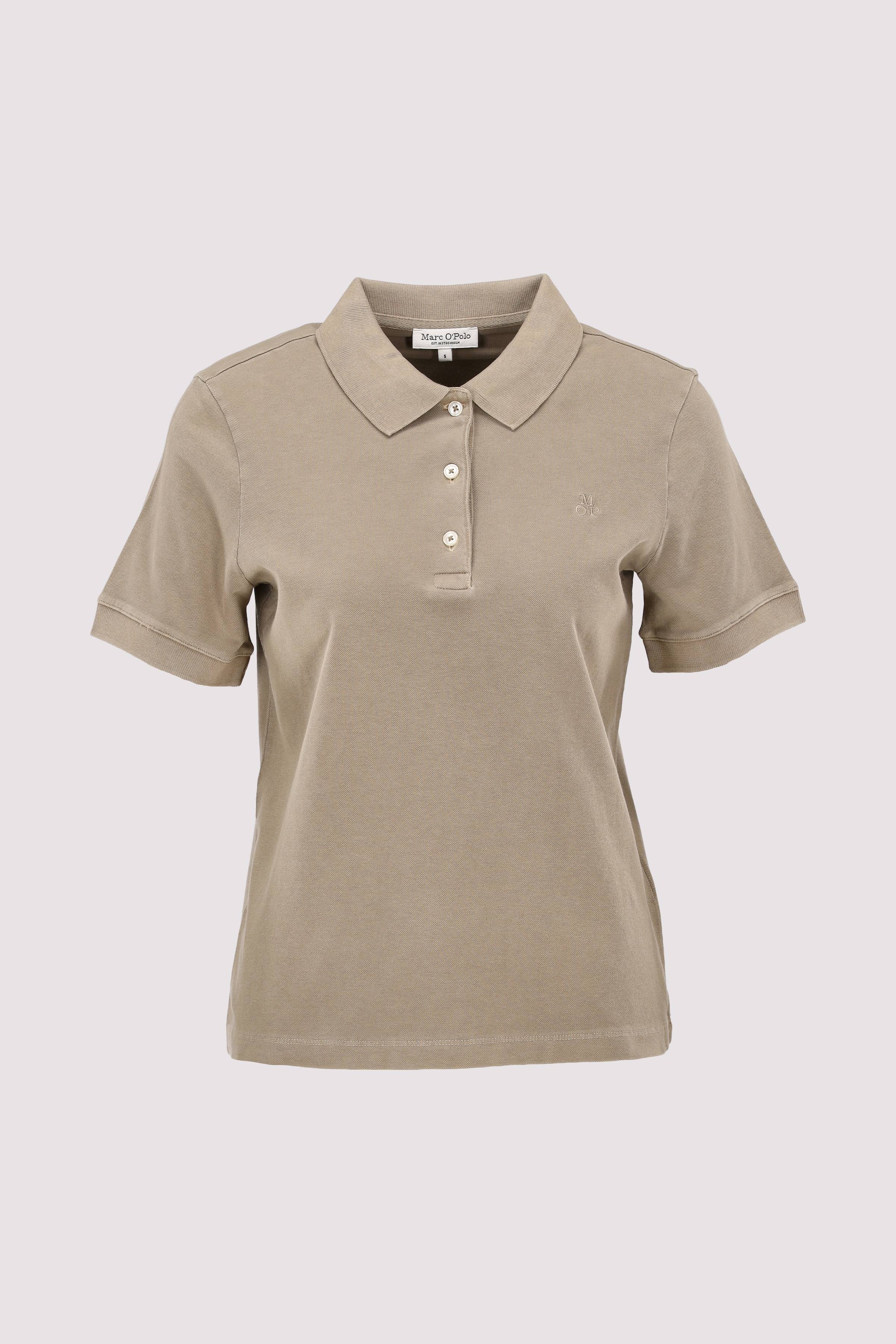 Polo-shirt, short-sleeve, flat