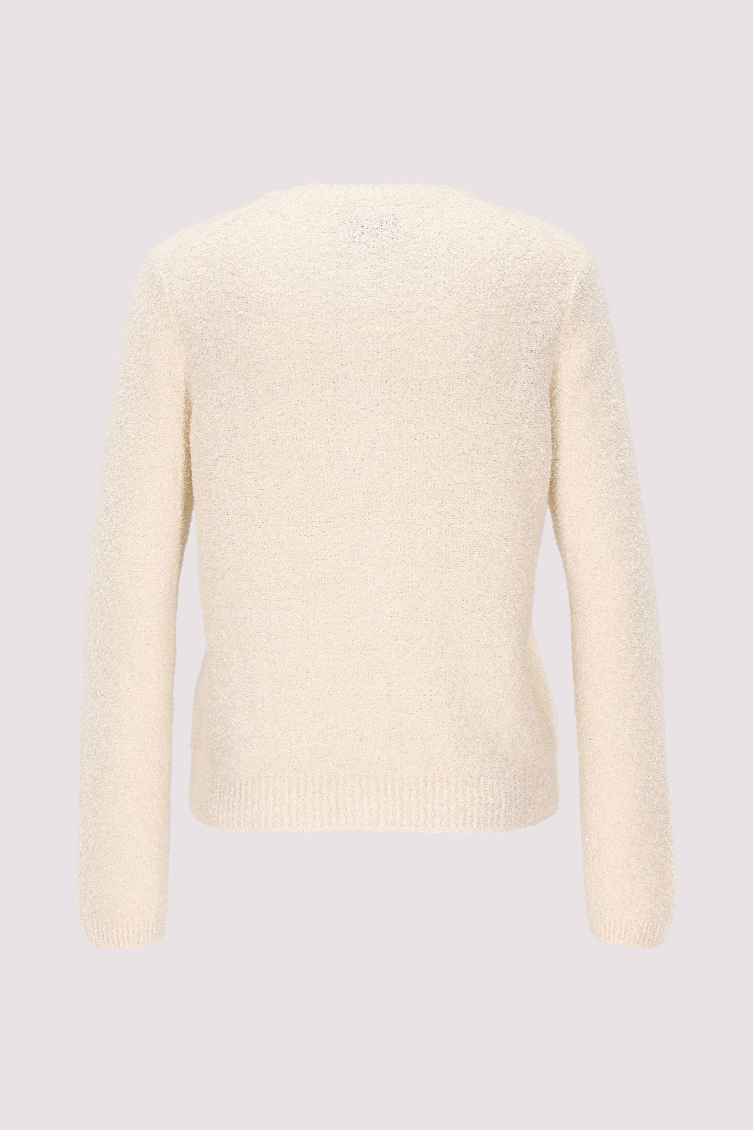 Cardigan, longsleeve, round ne