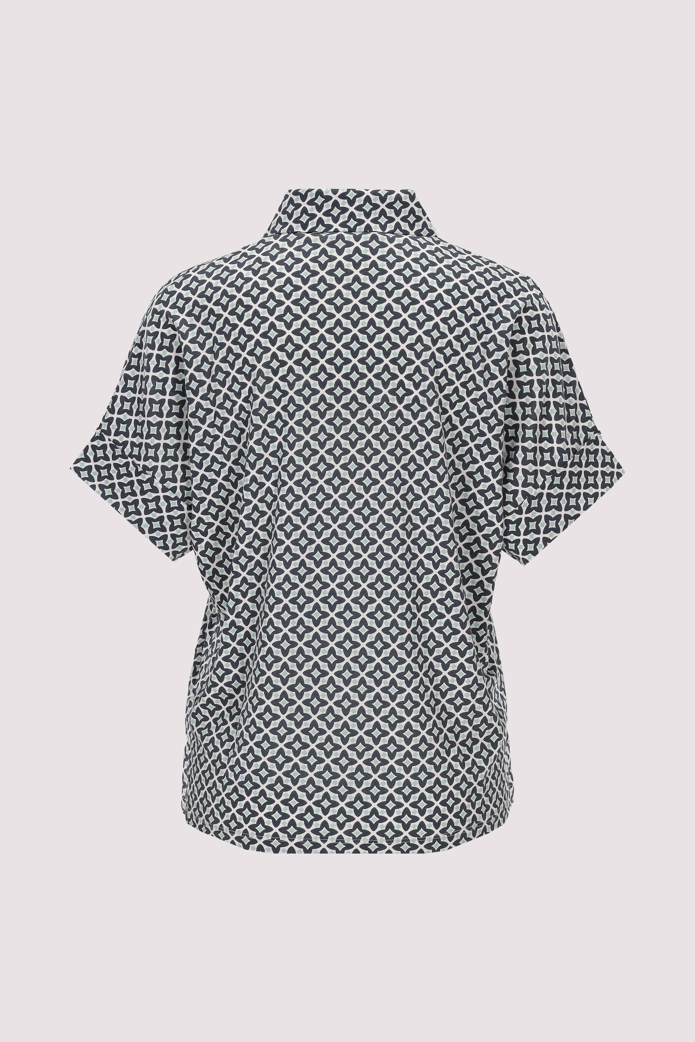 Jersey blouse, short sleeve, a