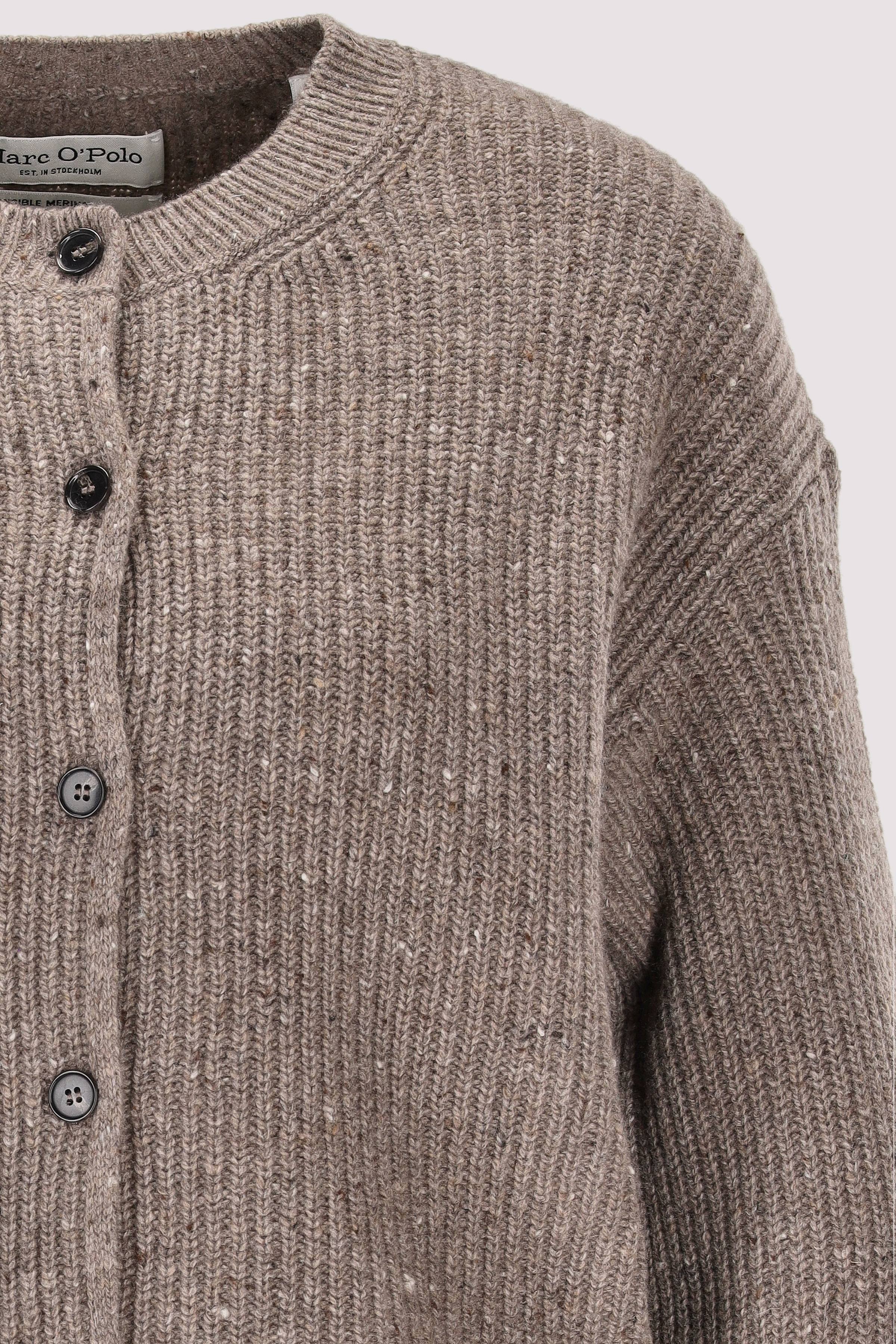Marc O Polo Casual - Marc O'Polo Strickjacke Beige
