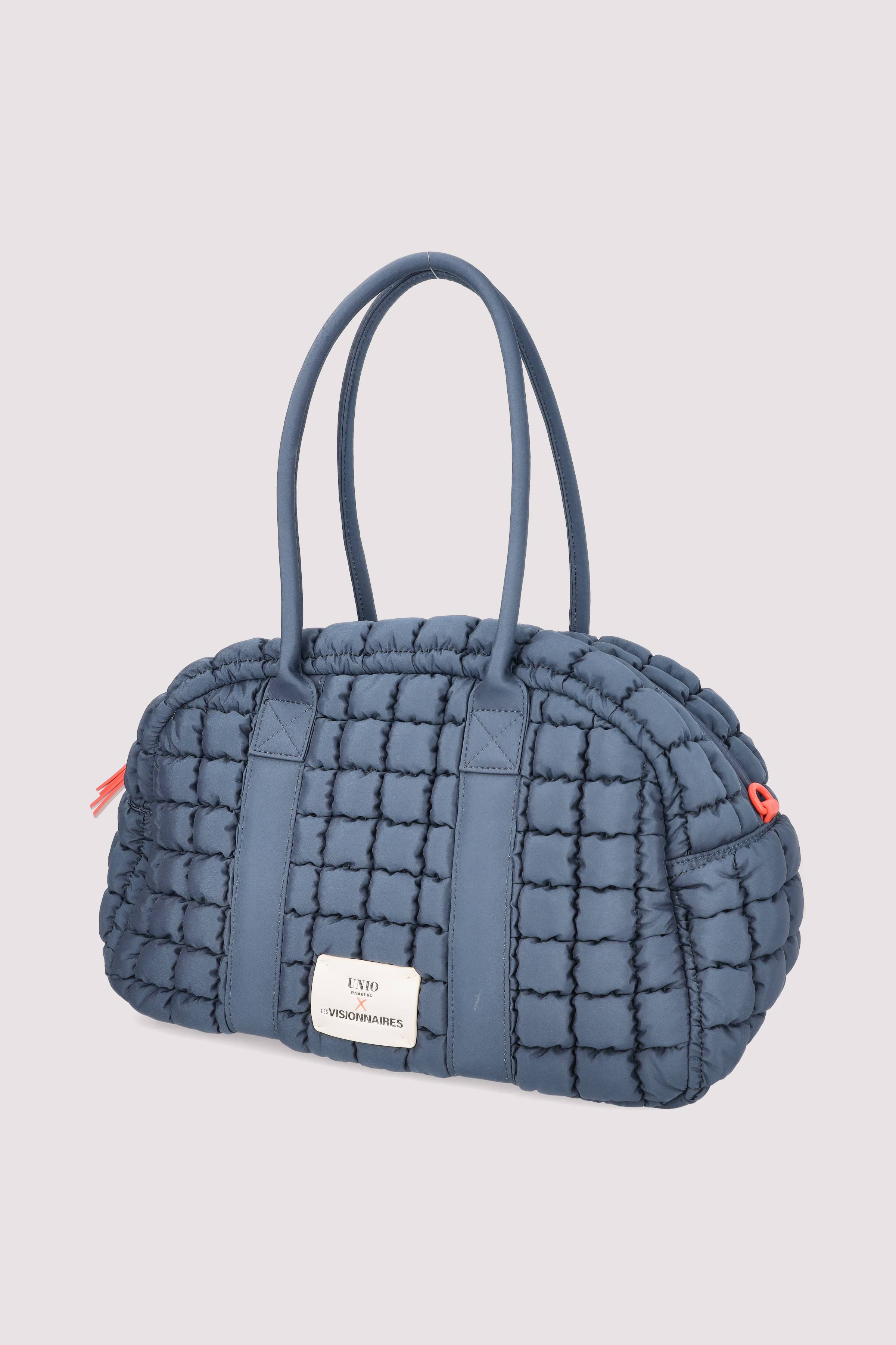 Les Visionnaires - Navy Schultertasche aus Nylon