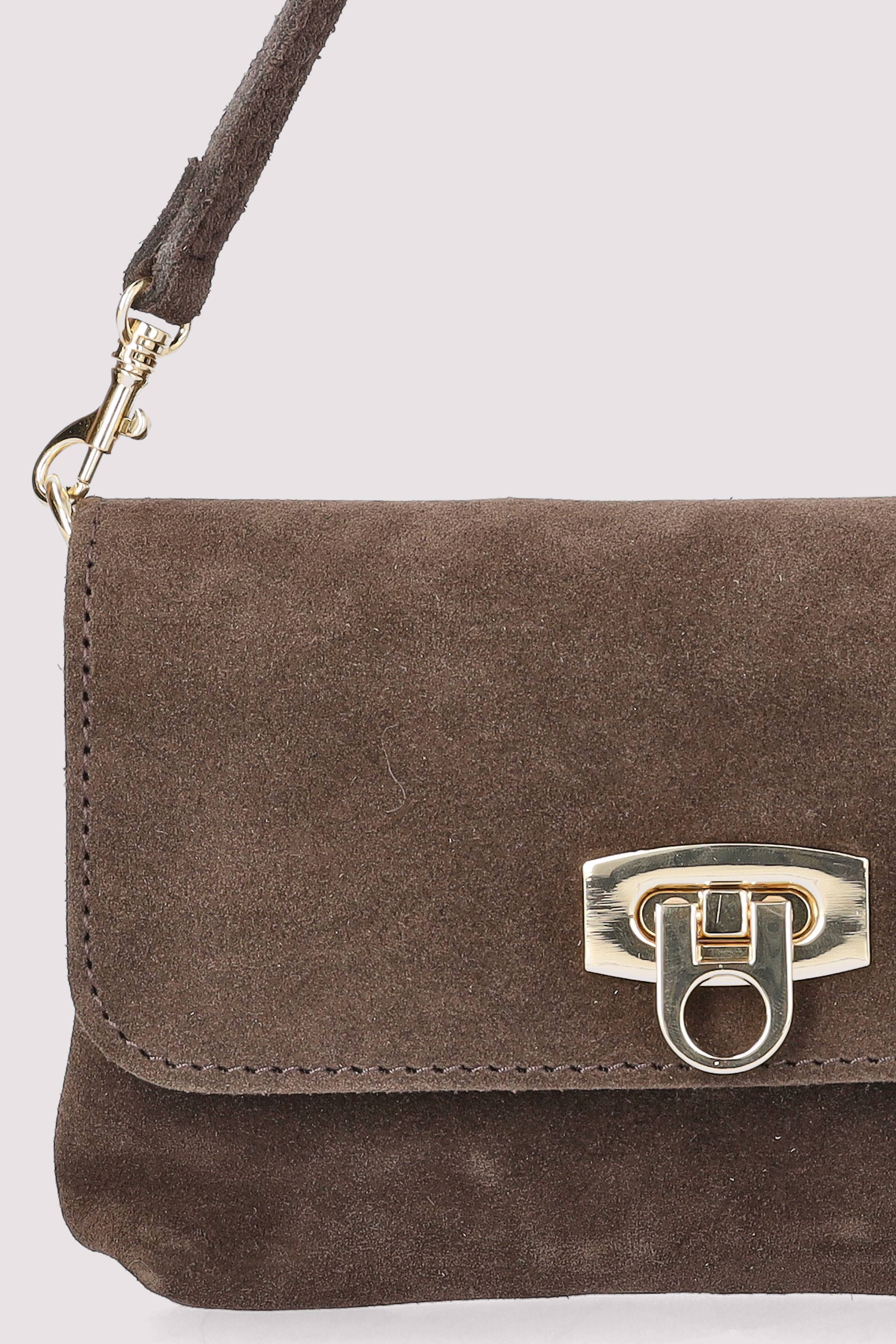 Marlon Bags - Marlon Bags Handtasche braun elegant