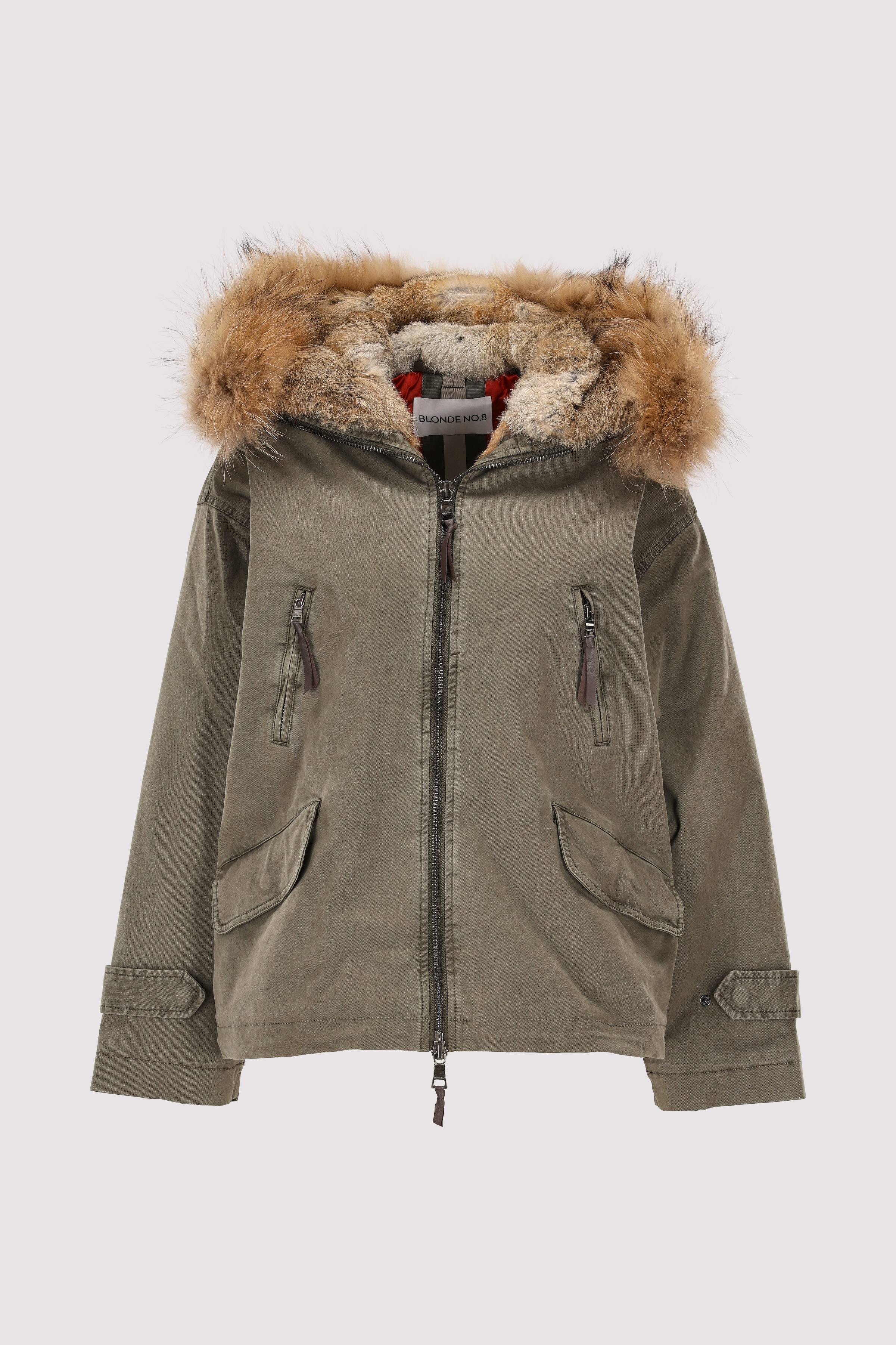 Blonde No. 8 Winterjacke khaki wärmend