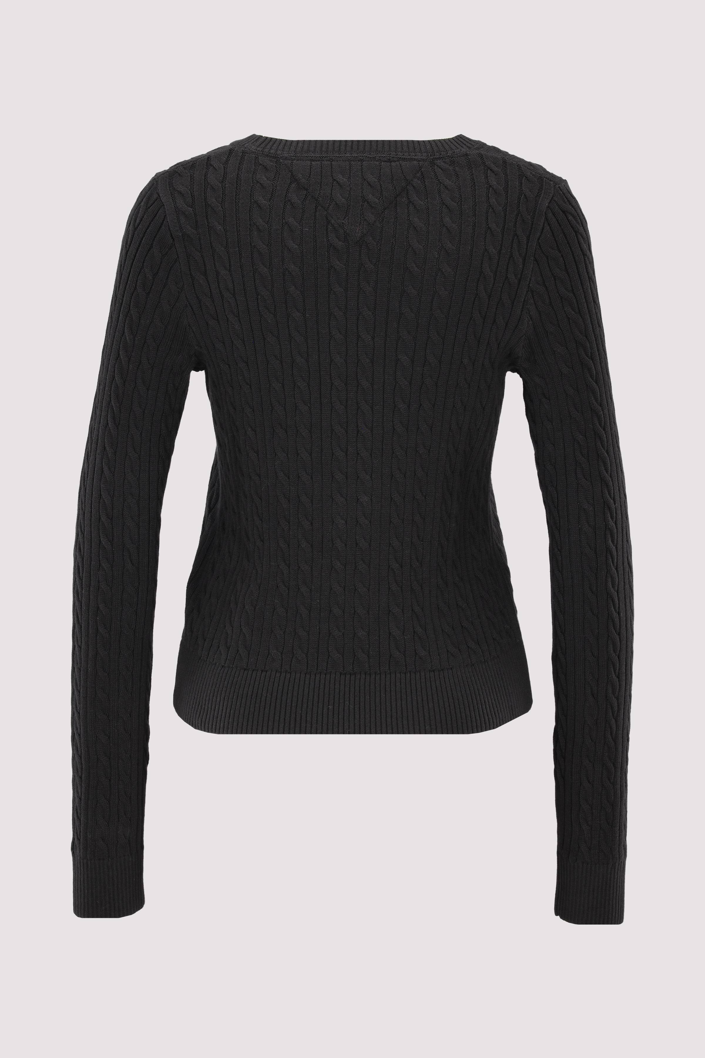 Tommy Jeans - TJW CABLE ESSENTIAL SWEATER Tommy Jeans - TJW CABLE ESSENTIAL SWEATER