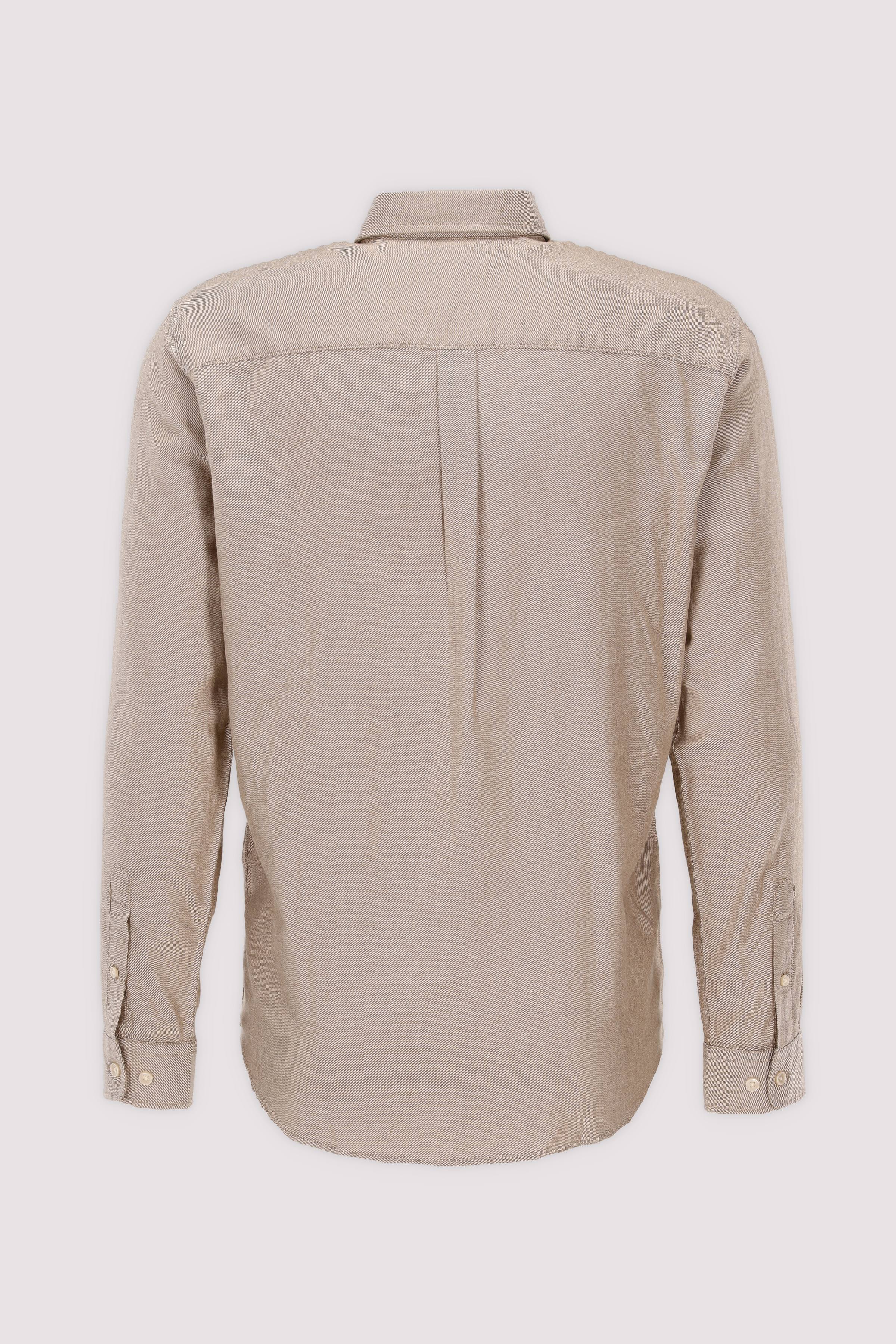 Jack and Jones Langarmhemd Oatmeal