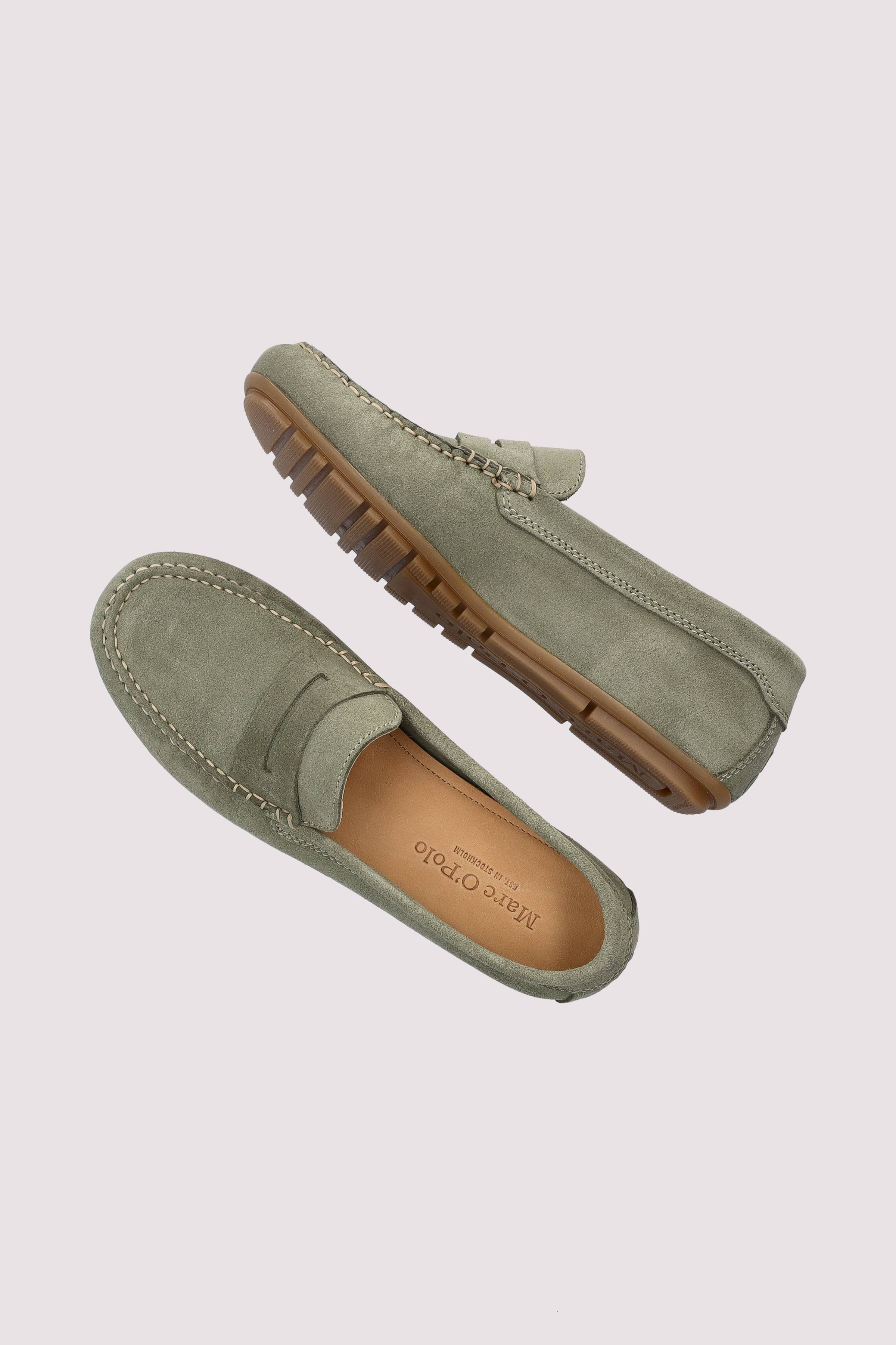 Marc O Polo Schuhe - Marc O'Polo Damen Slipper Fresh sage