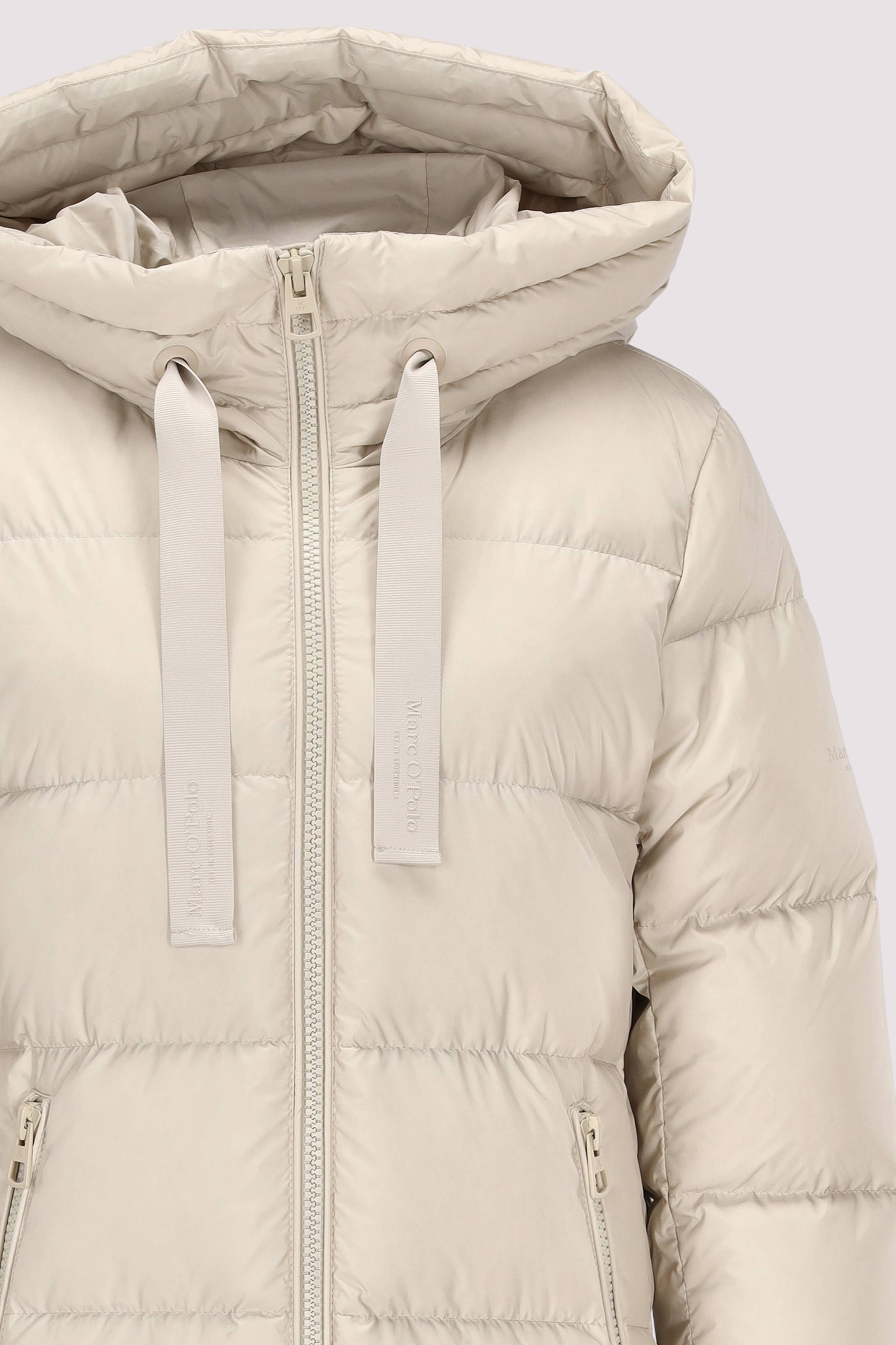Marc O´Polo International - Long coat, down filled, with h Marc O´Polo International - Long coat, down filled, with h