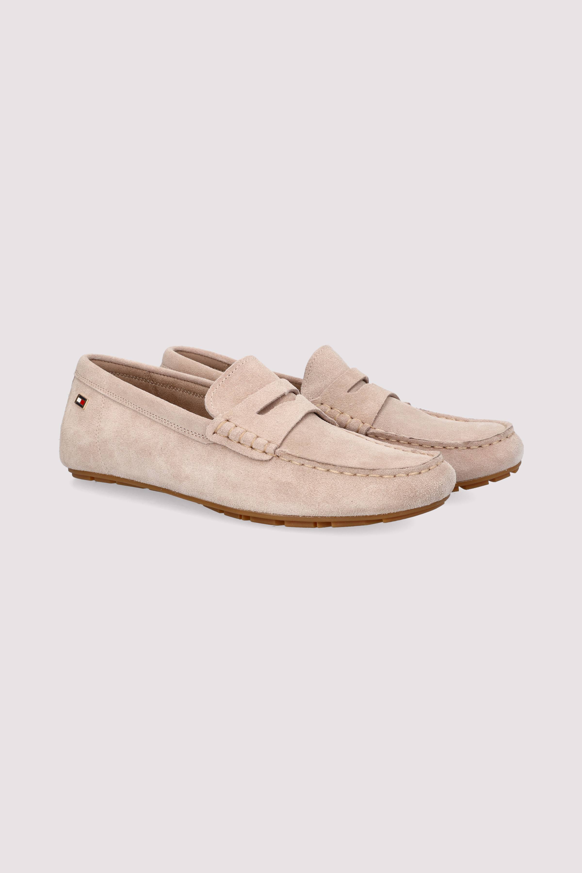 Tommy Hilfiger - FLAG SOFT SUEDE DRIVER LOAFER