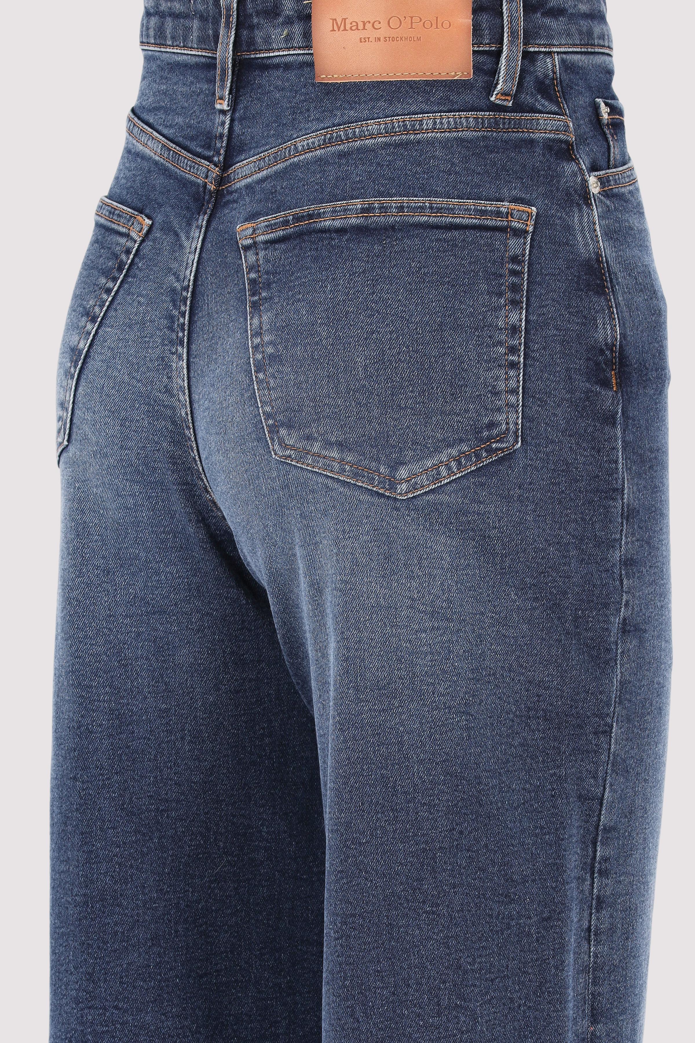 Marc O´Polo International - Denim trouser, wide fit, culot
