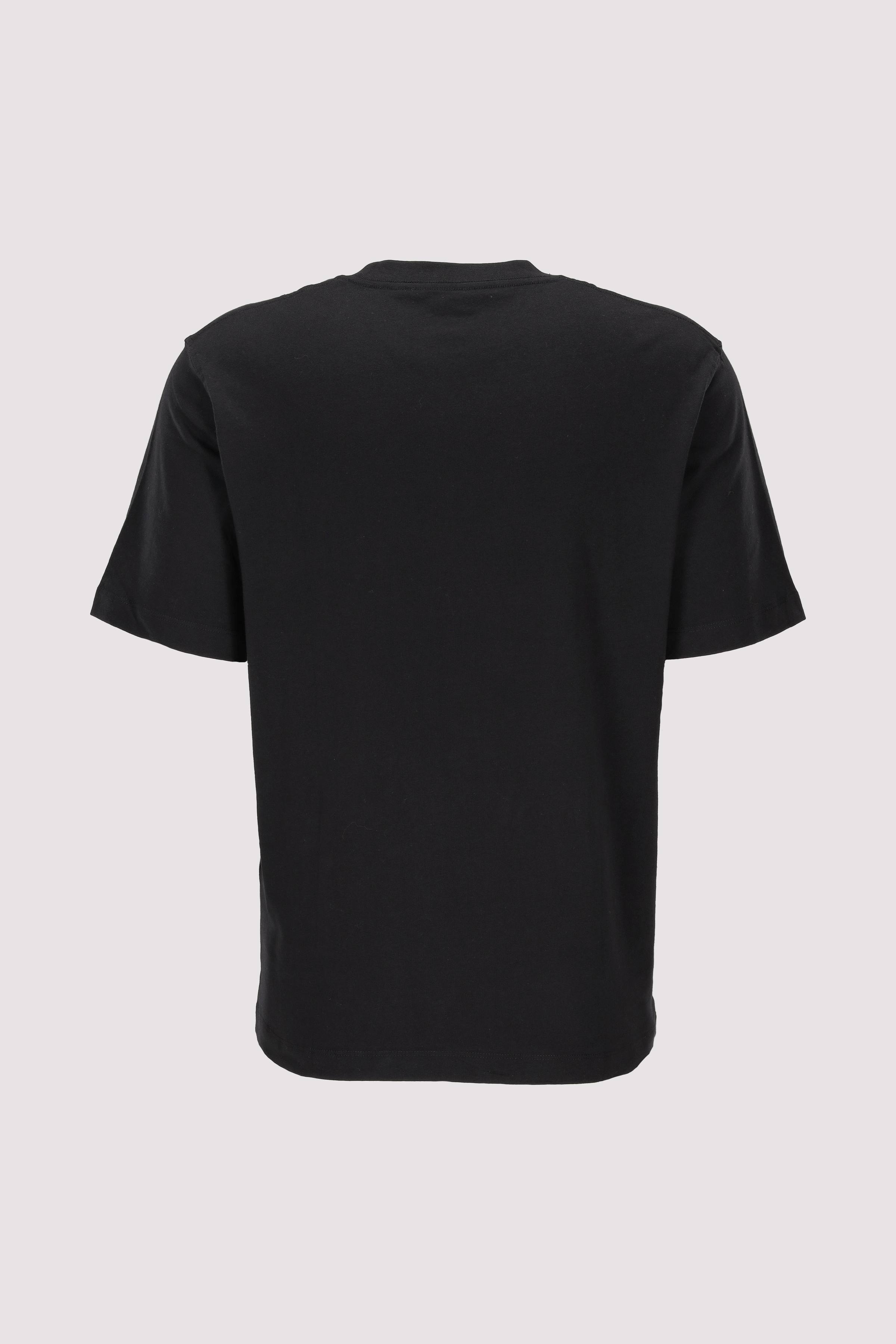 Kurzarm-T-Shirt Schwarz für Herren