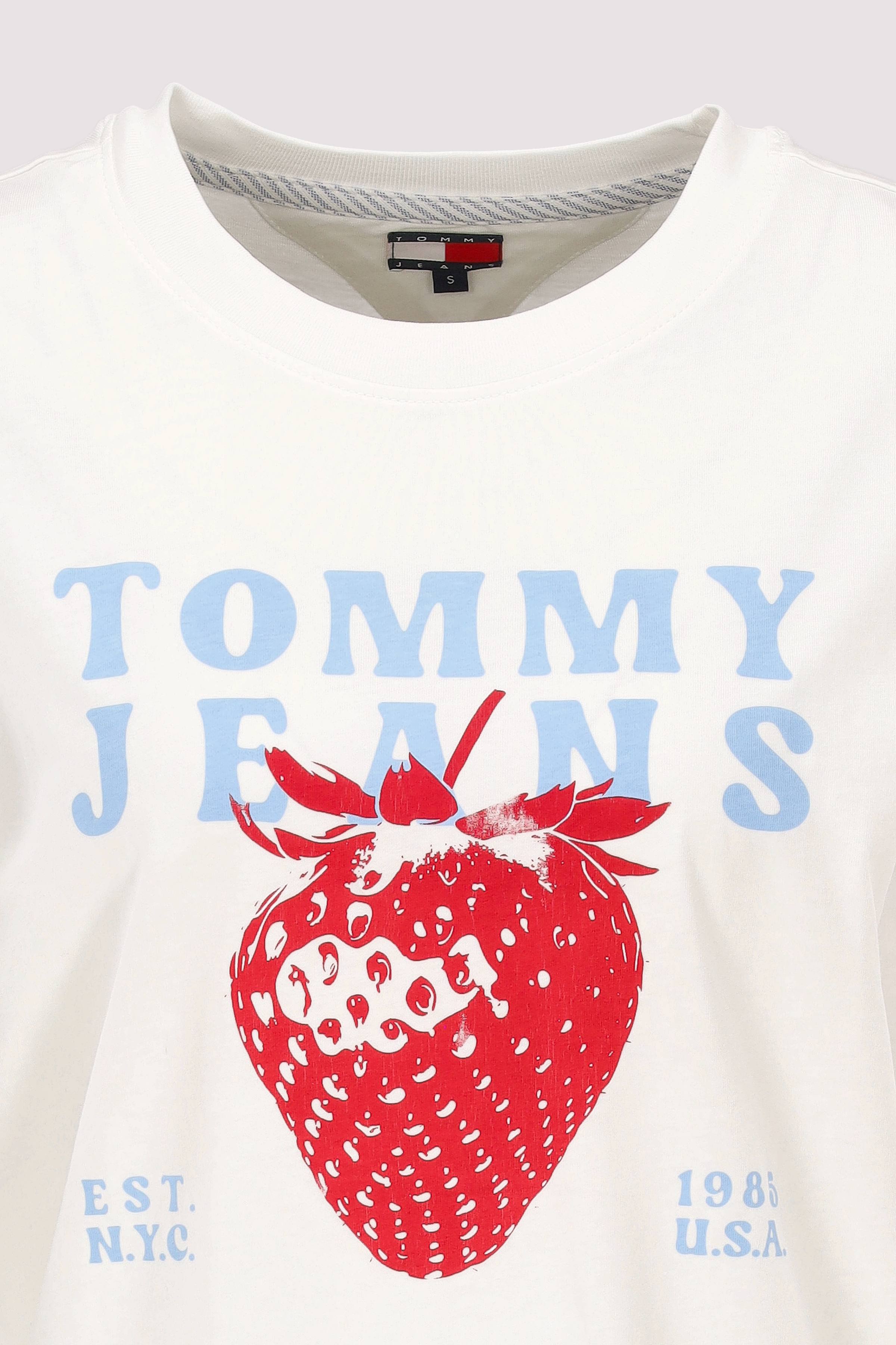 Tommy Jeans - TJW RLX TJ STRAWBERRY TEE