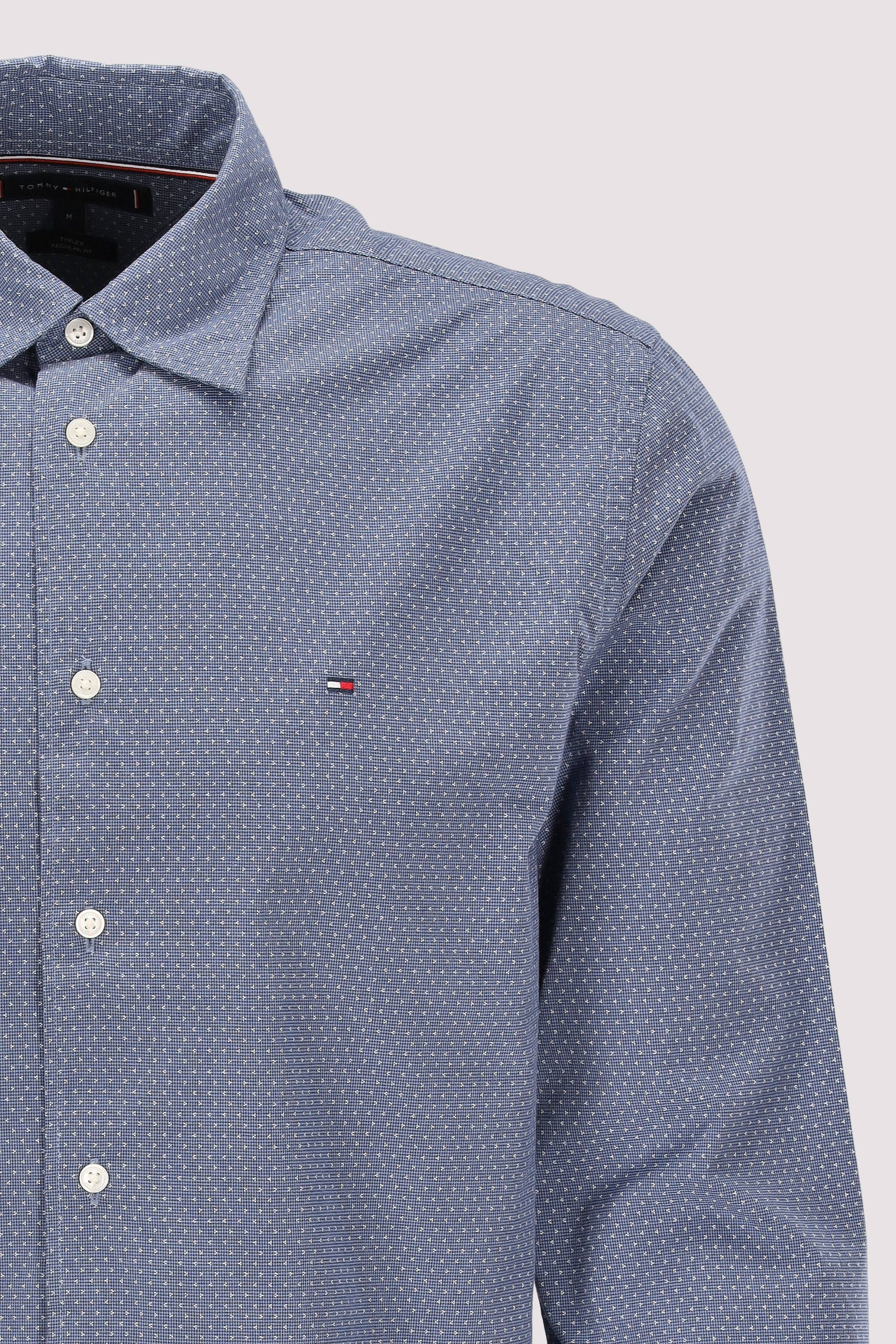 Tommy Hilfiger - FLEX POPLIN MINI PRINT RF SHIR Tommy Hilfiger - FLEX POPLIN MINI PRINT RF SHIR