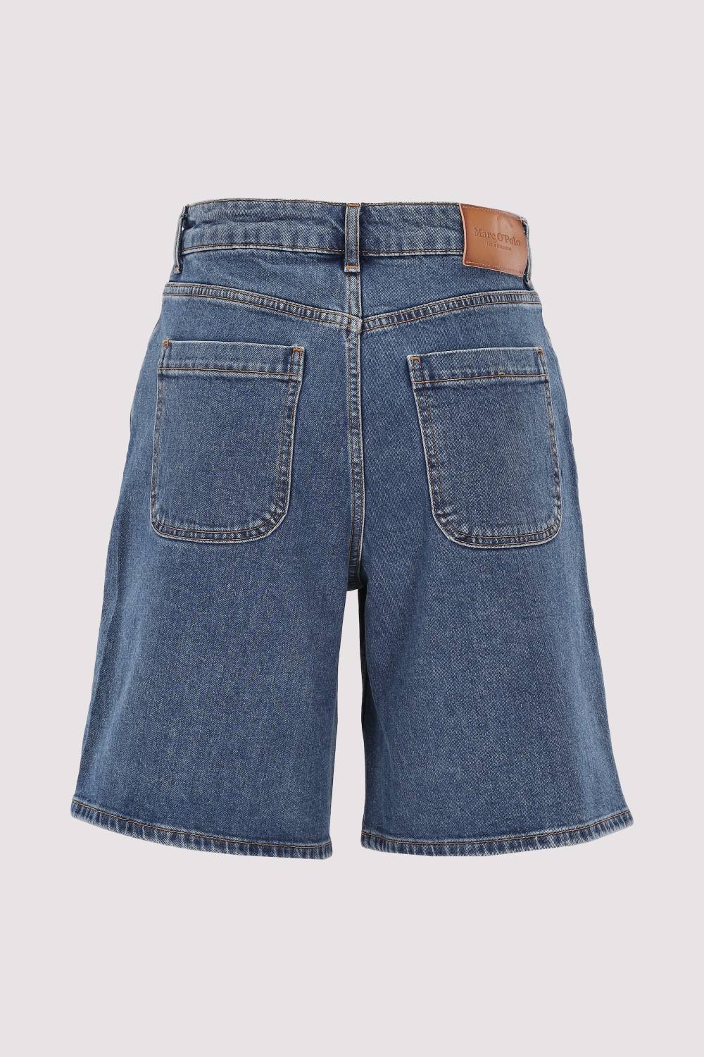 Marc O´Polo International - Denim bermuda, high waisted, w Marc O´Polo International - Denim bermuda, high waisted, w