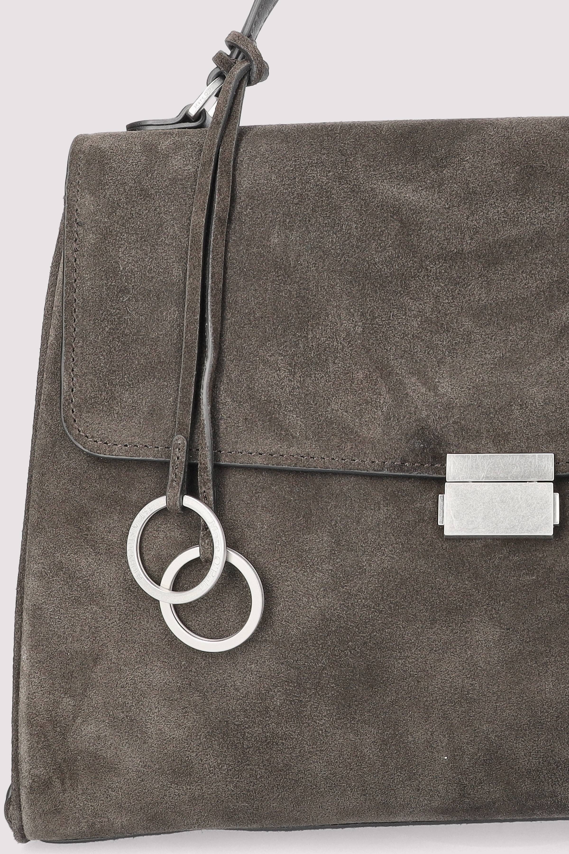 Marc O'Polo Leder Handtasche braun