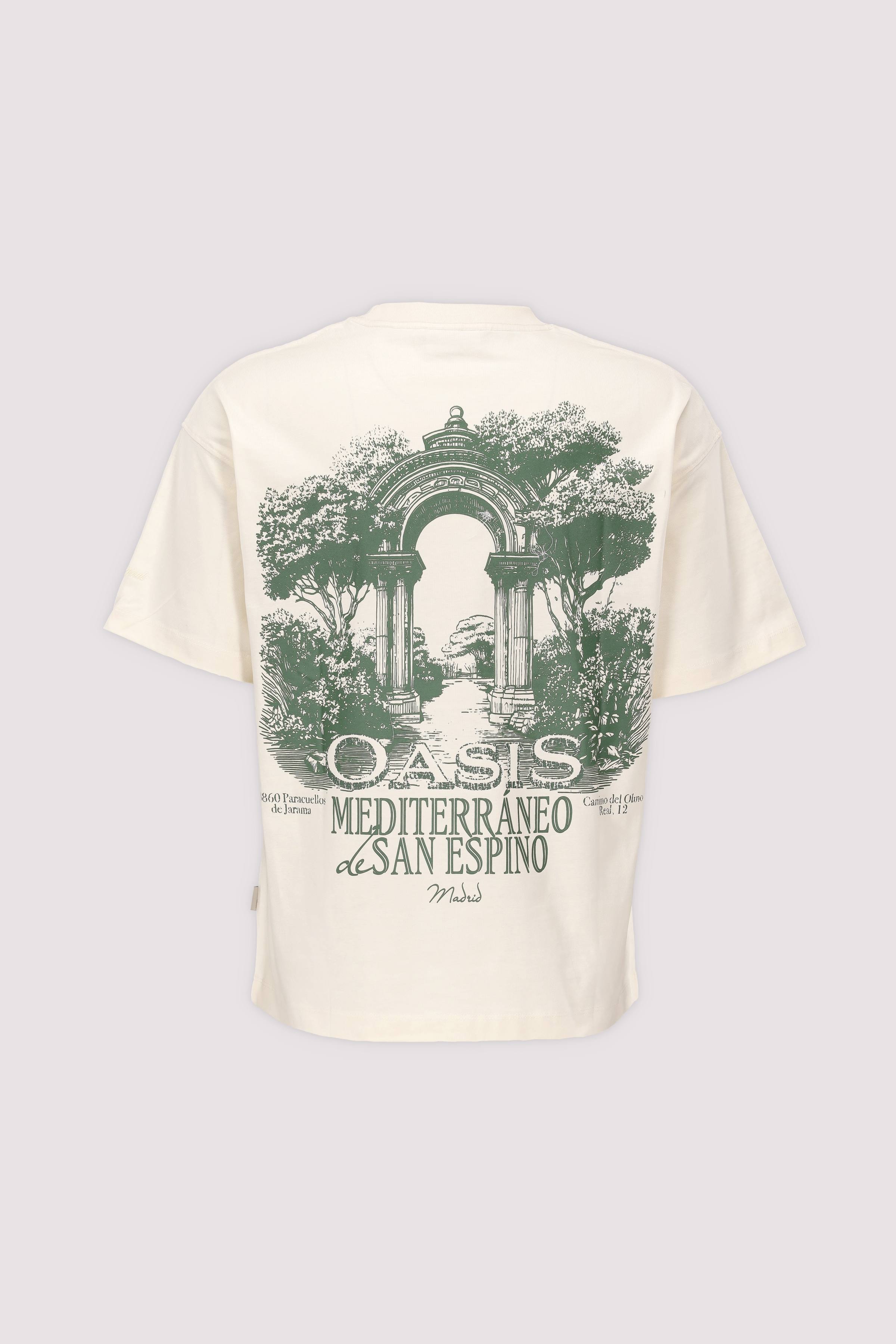 Kurzarm-T-Shirt Jack and Jones Beige