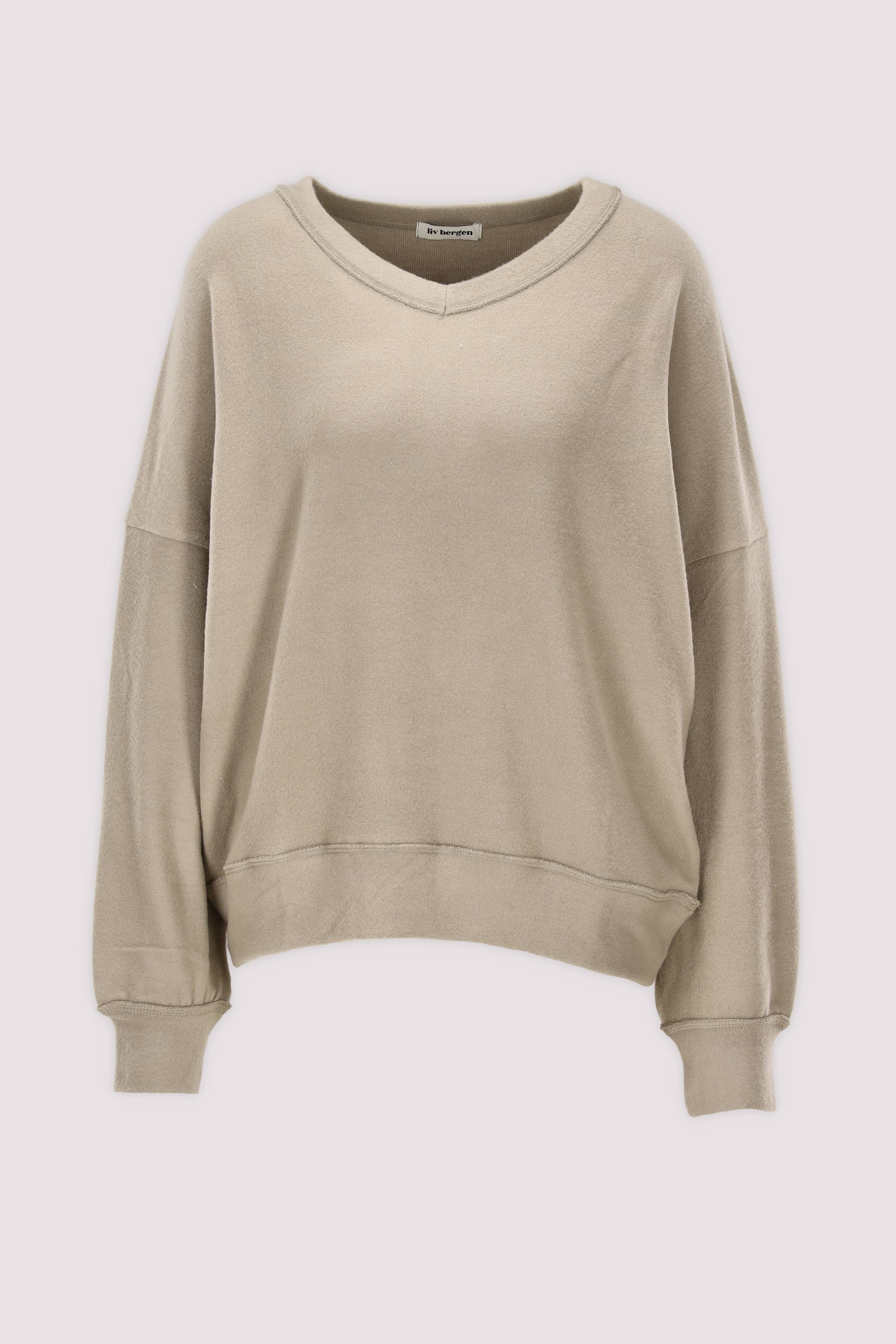 Liv Bergen Sweatshirt in Desert-Braun