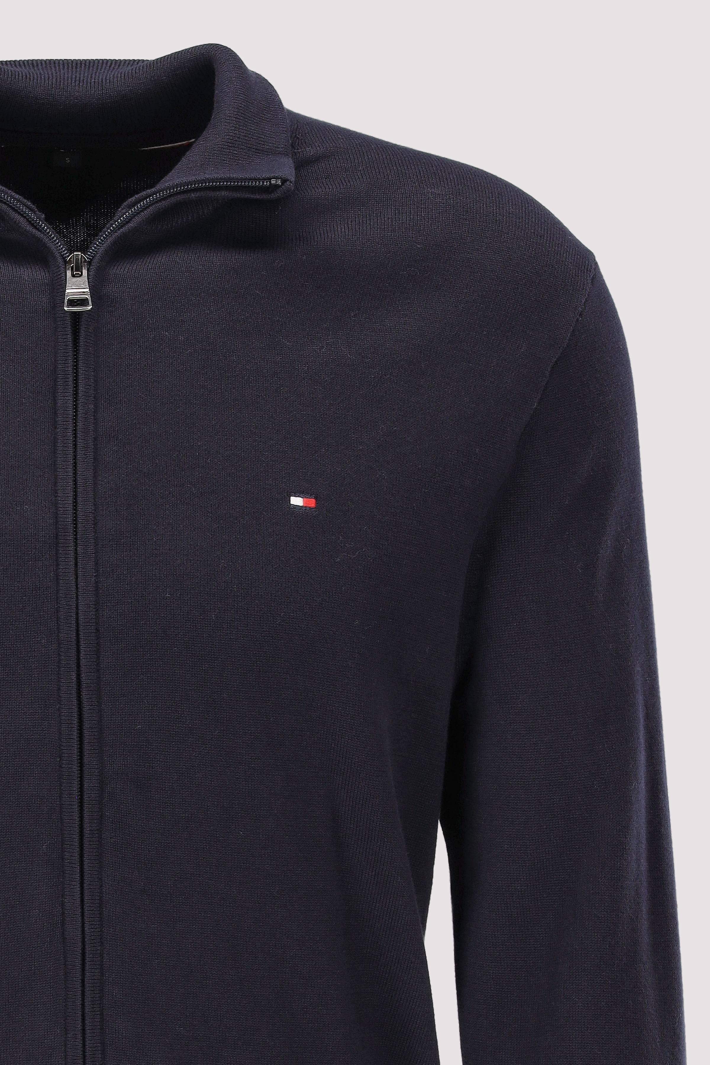 Tommy Hilfiger - ESSENTIAL COTTON ZIP THRU