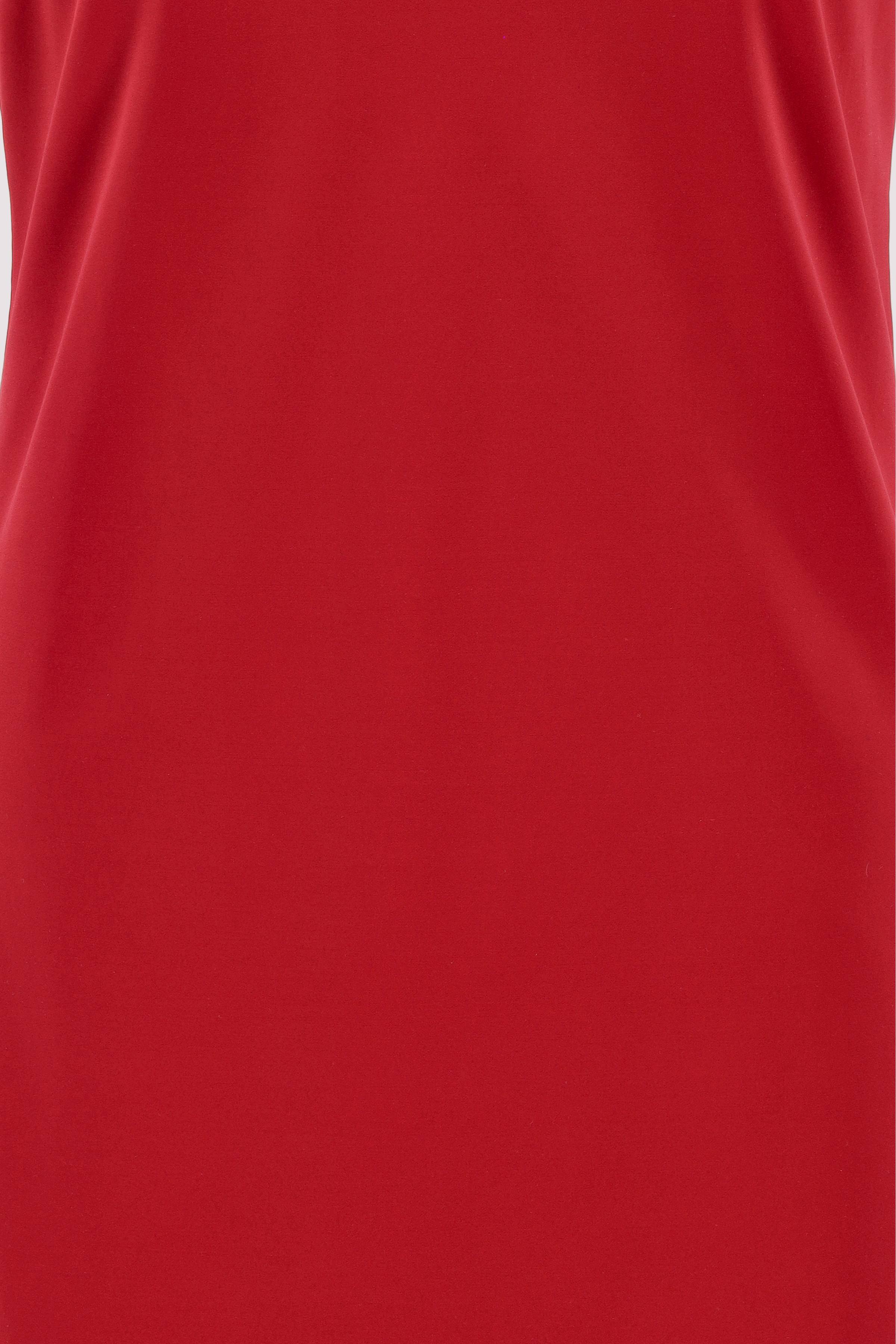 Penn&Ink - Penn&Ink Midikleid Rumba-Rot mit Stretch