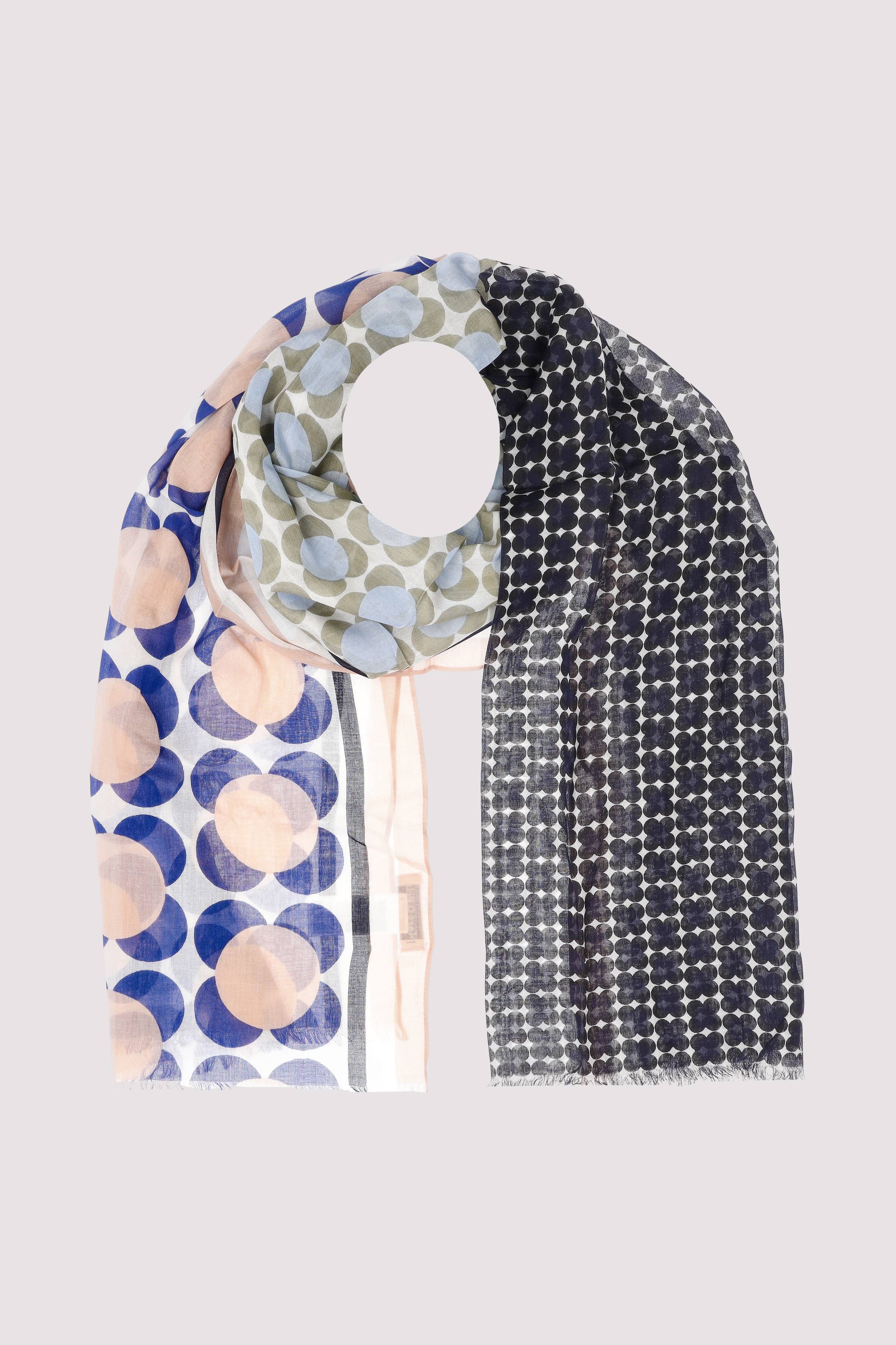 Scarf, woven, cotton-modal, va