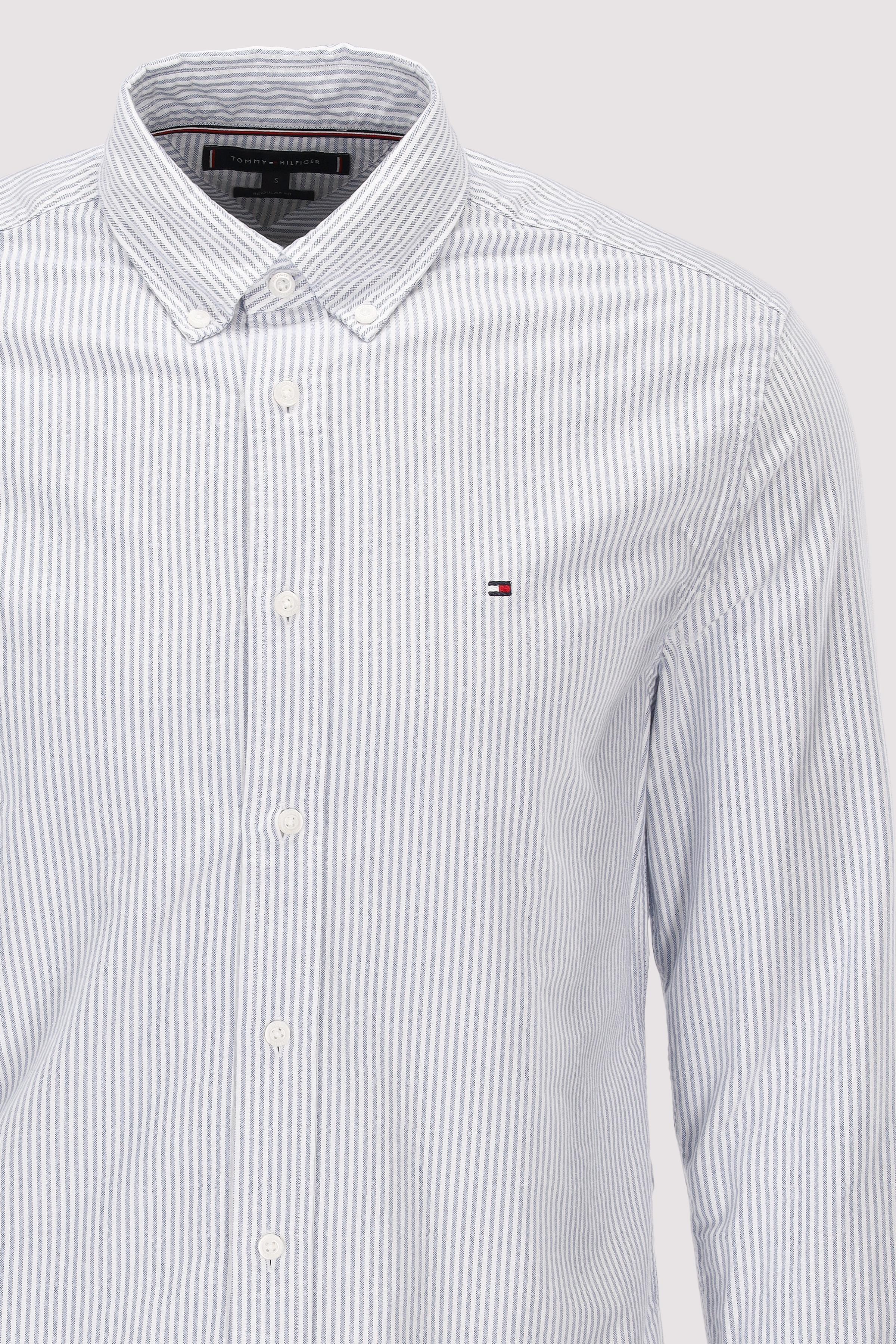 Tommy Hilfiger - HERITAGE OXFORD STRIPE RF SHIR