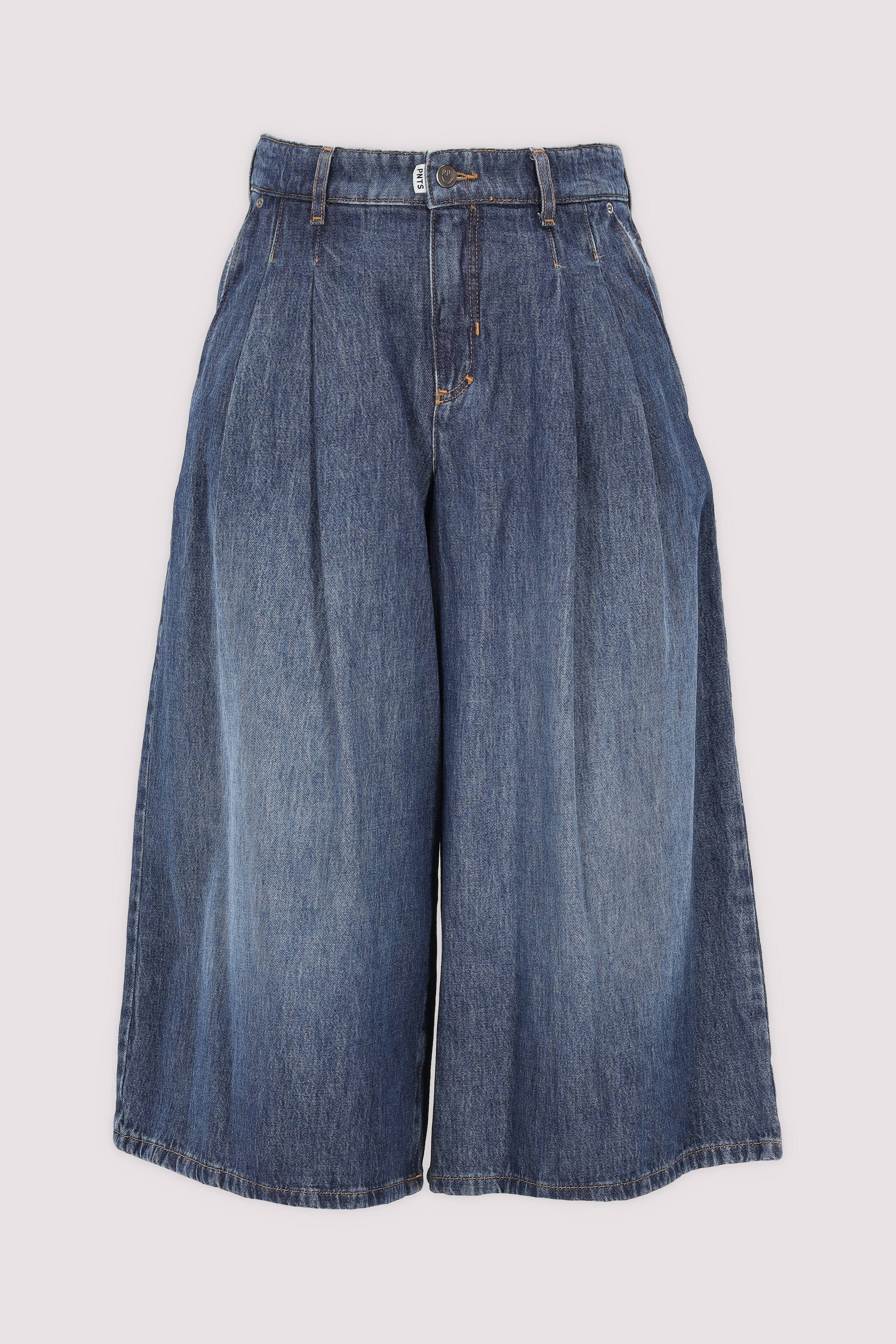 PNTS Culotte Dunkelblau, lässig