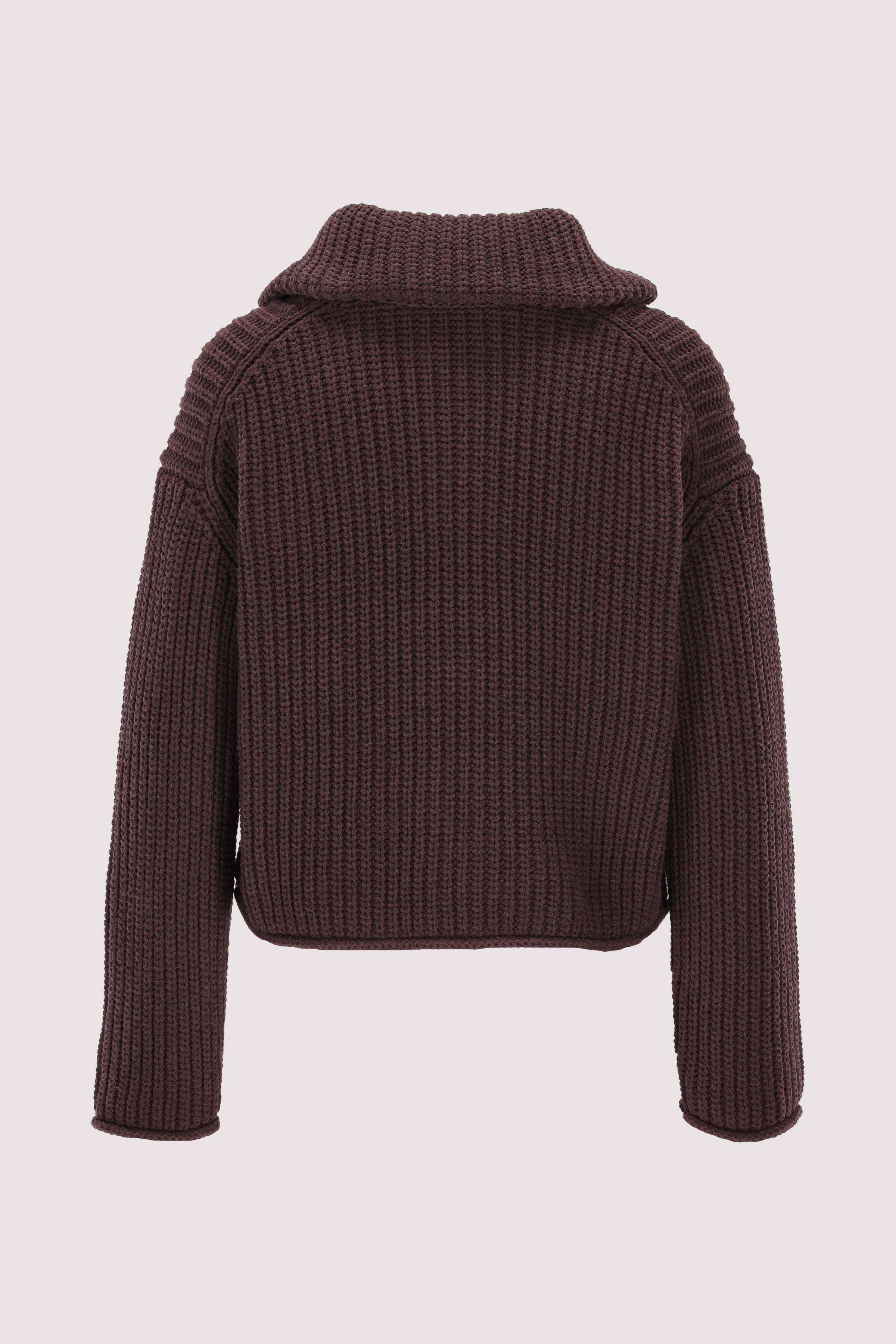 Marc O'Polo Strickjacke Black Cherry