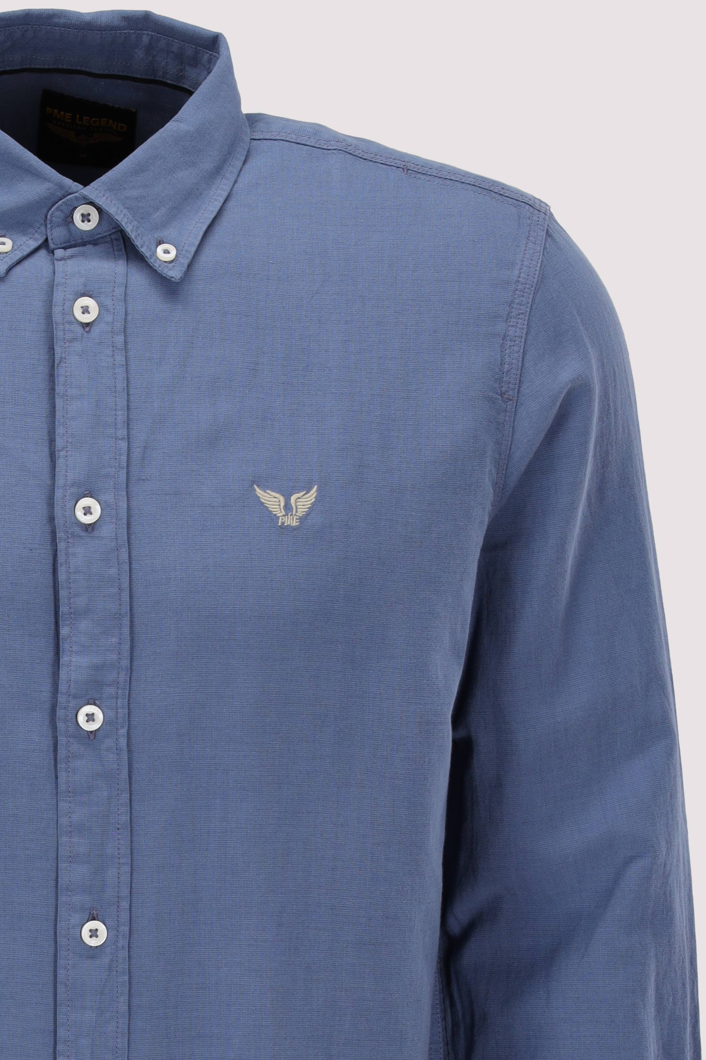 PME Legend - LONG SLEEVE SHIRT Ctn Linen ga
