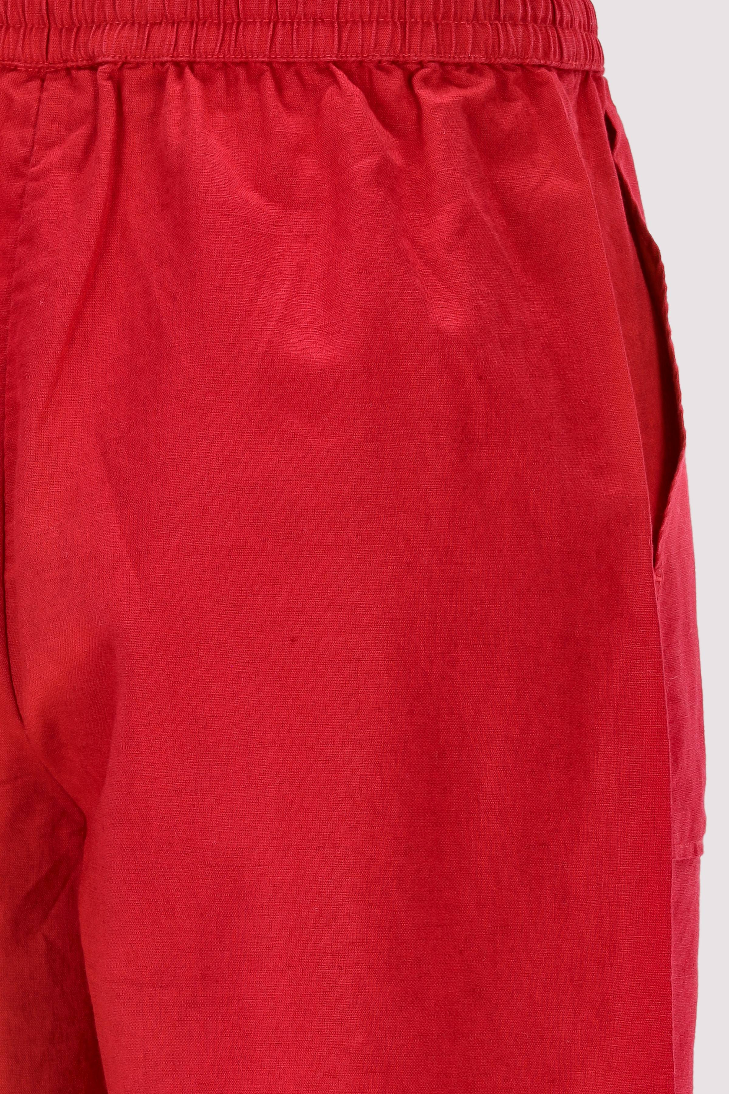 Marc O'Polo Denim - Marc O'Polo Damen-Shorts Vivid cherry