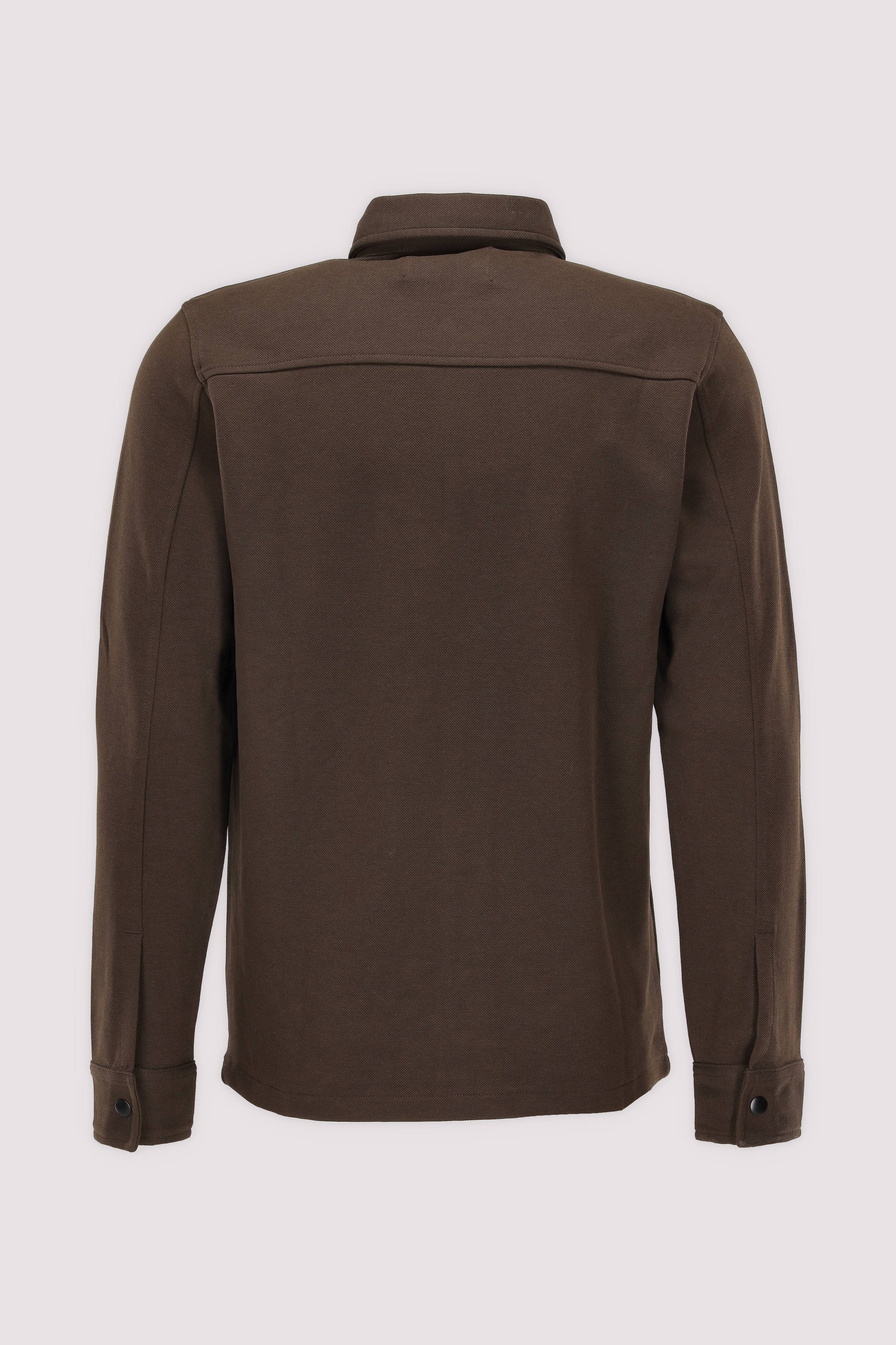 Selected Sweat-Hemd Braun, lässig
