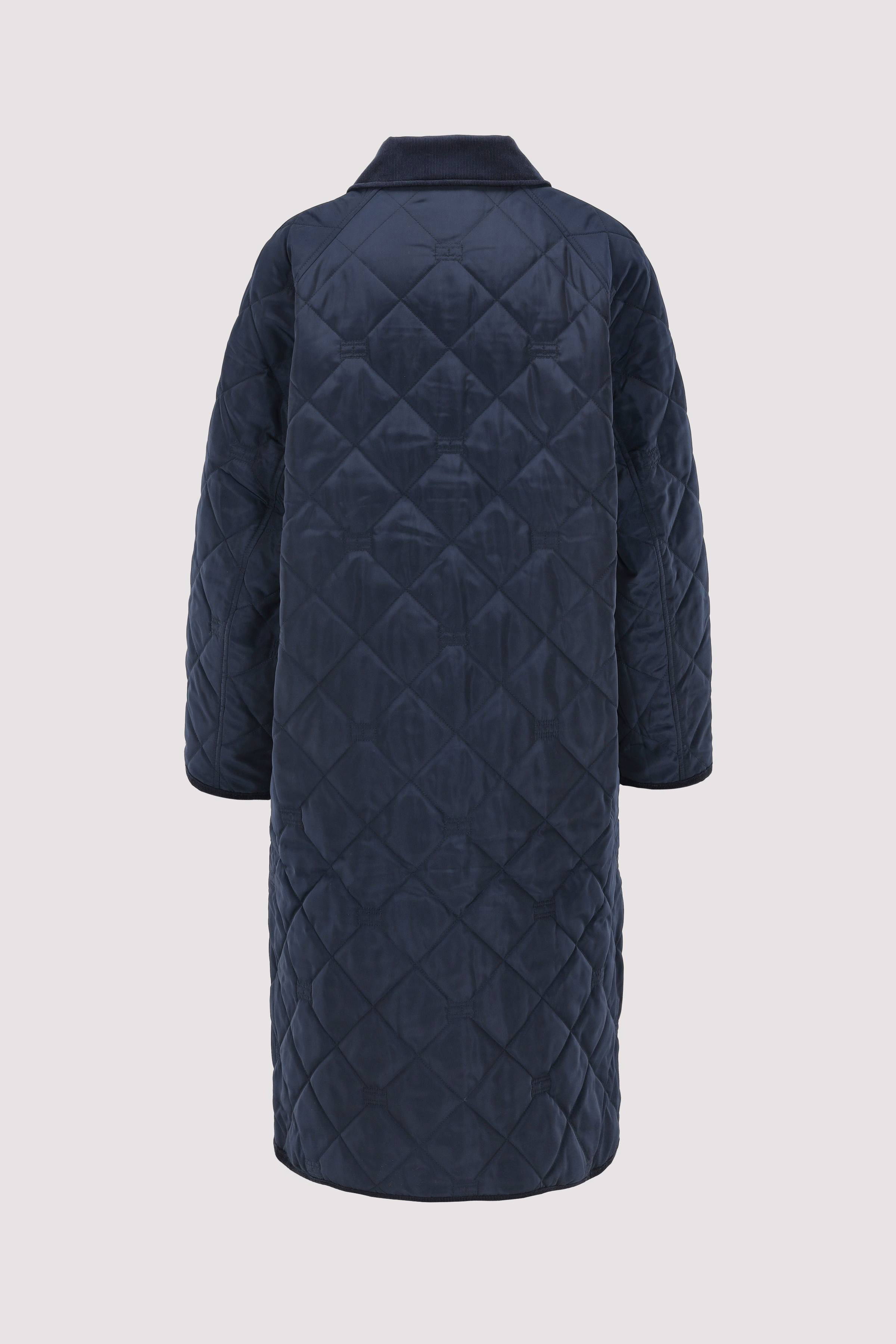 PADDED FLAG QUILTED COAT
