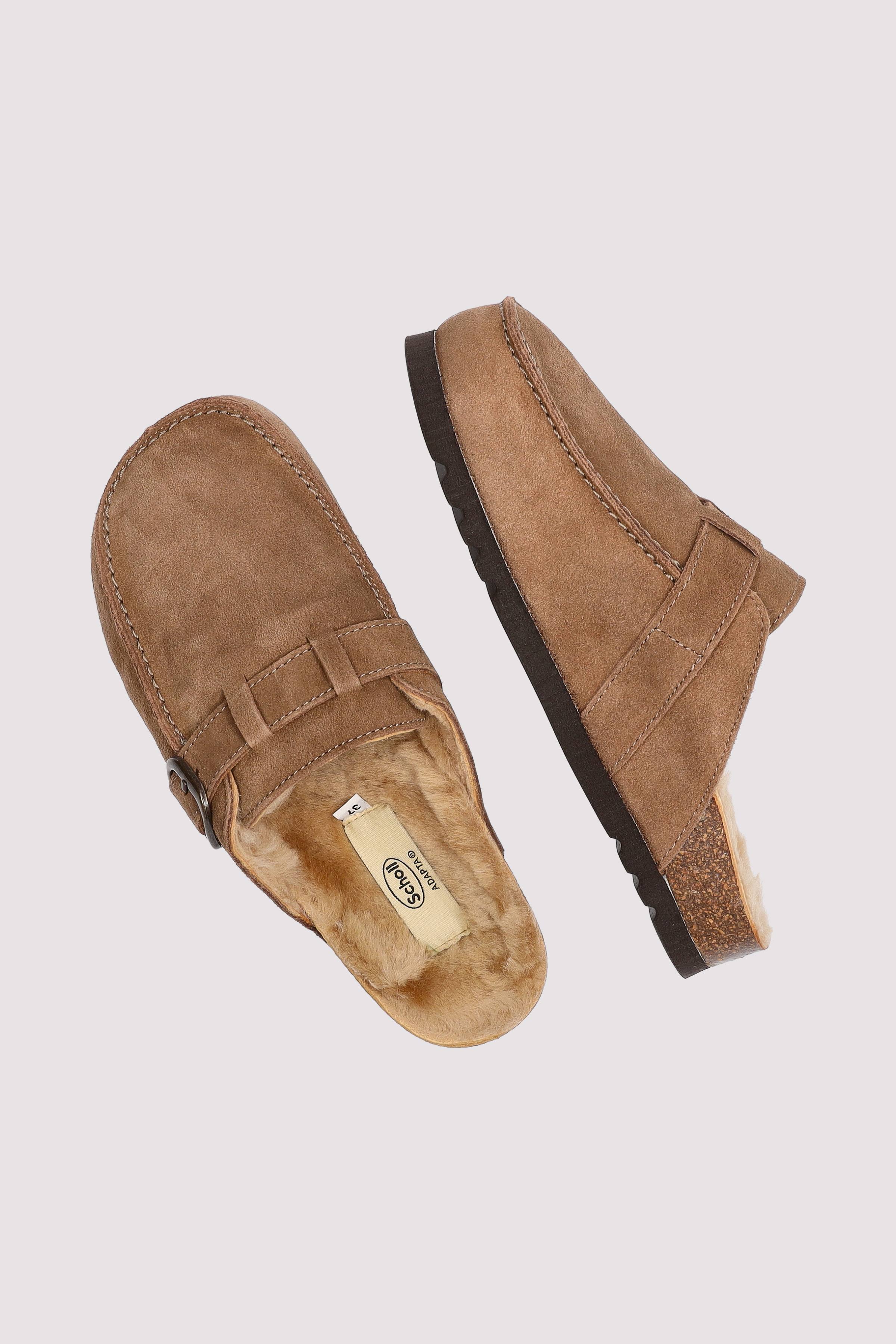 Scholl - Flache Scholl Sandale aus Leder