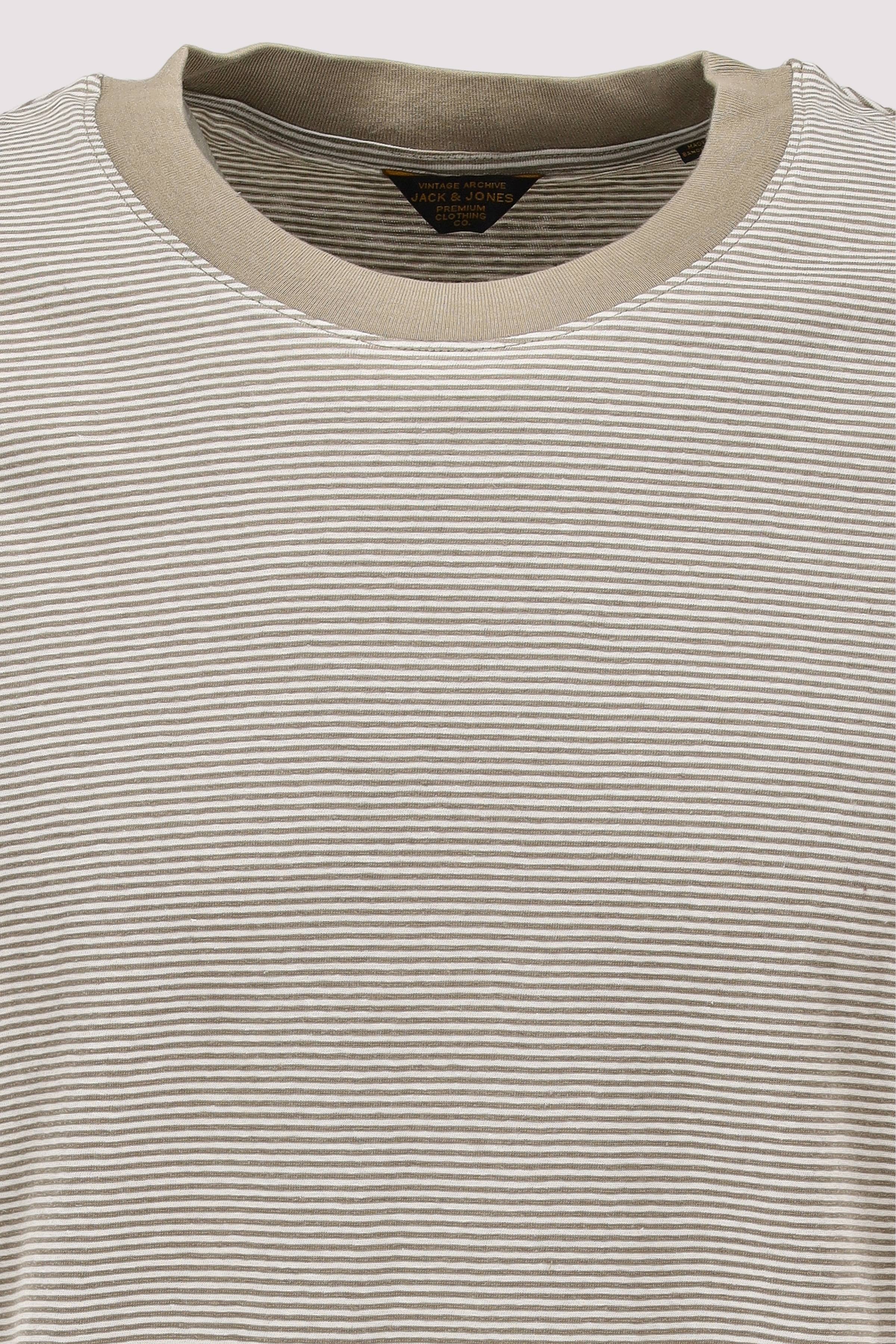 Jack and Jones - JPRBLUSTEVEN STRIPED SS TEE