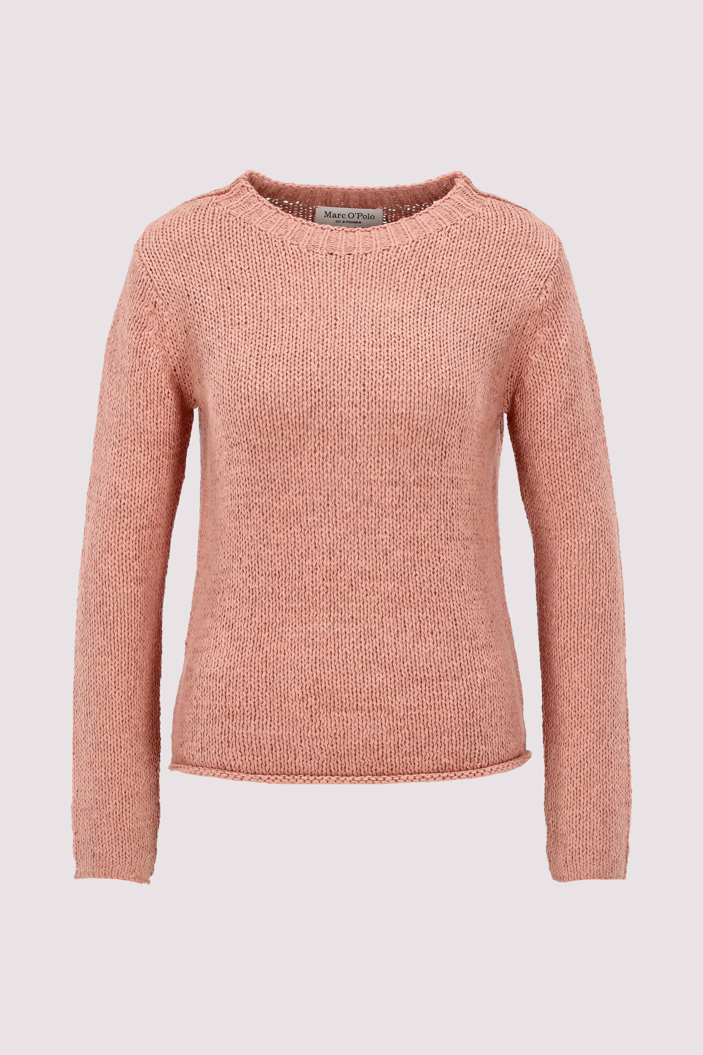 Pullover, longsleeve, boat nec