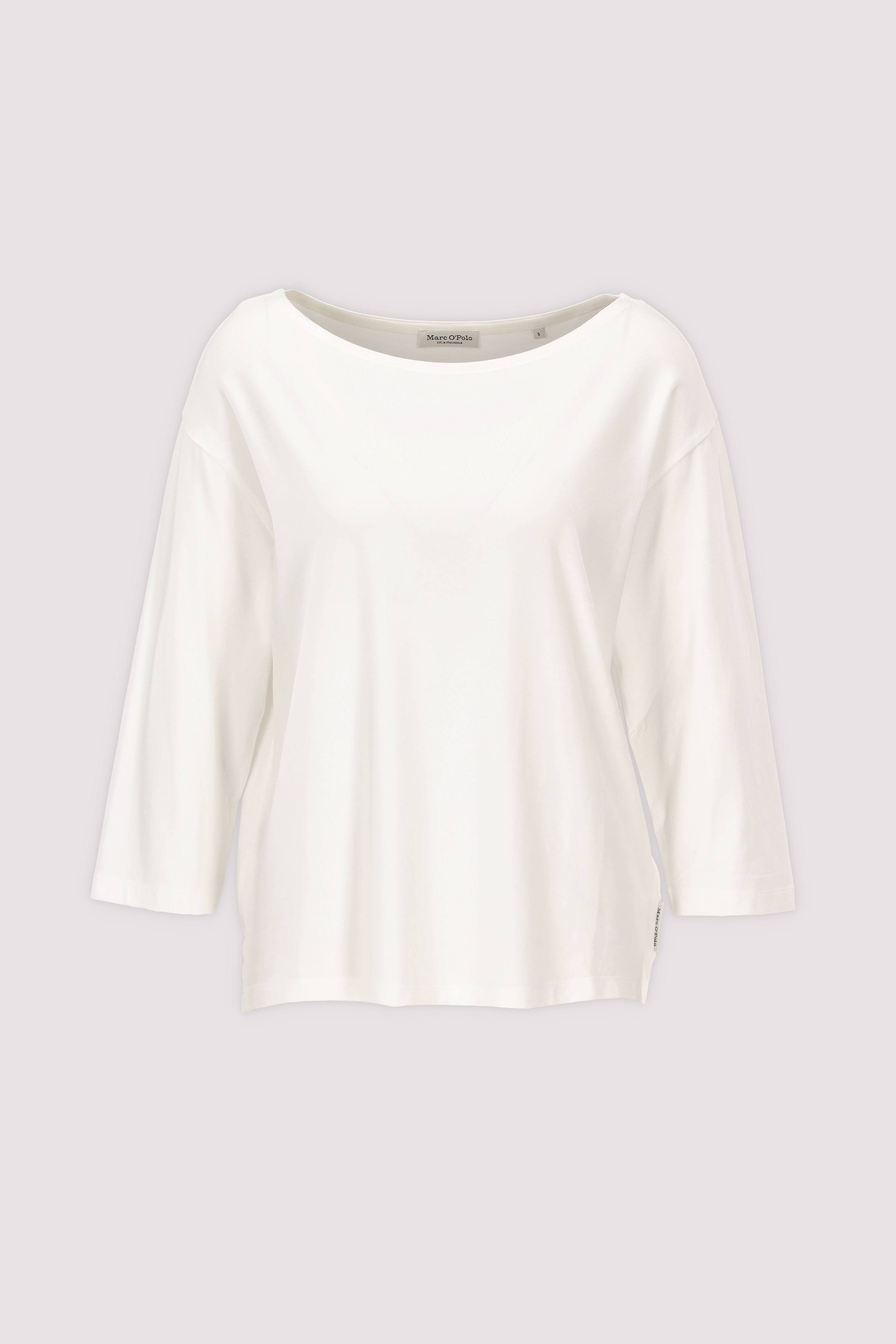 Marc O'Polo Damen Sweatshirt Weiß