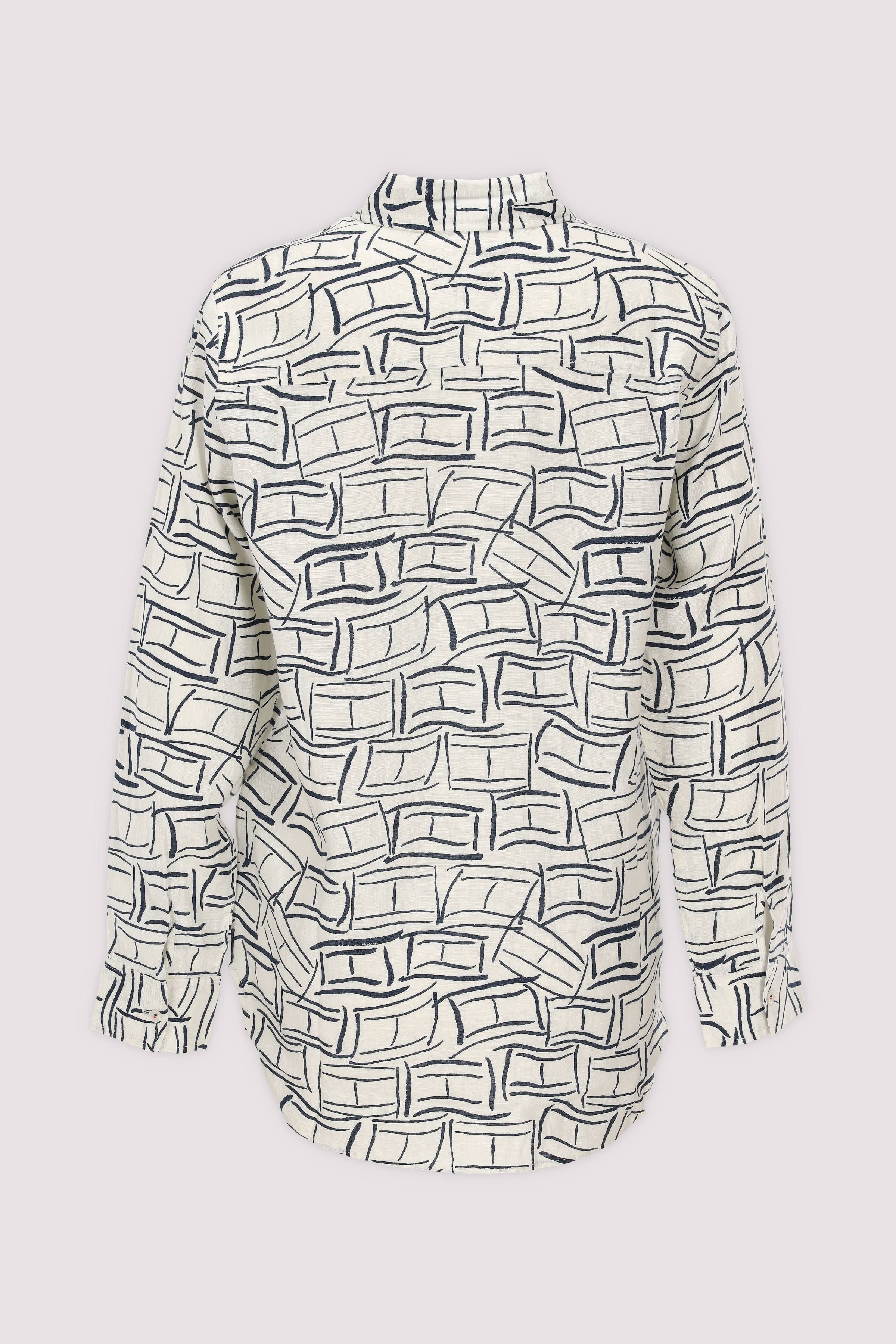 Tommy Hilfiger Leinenbluse Weiß