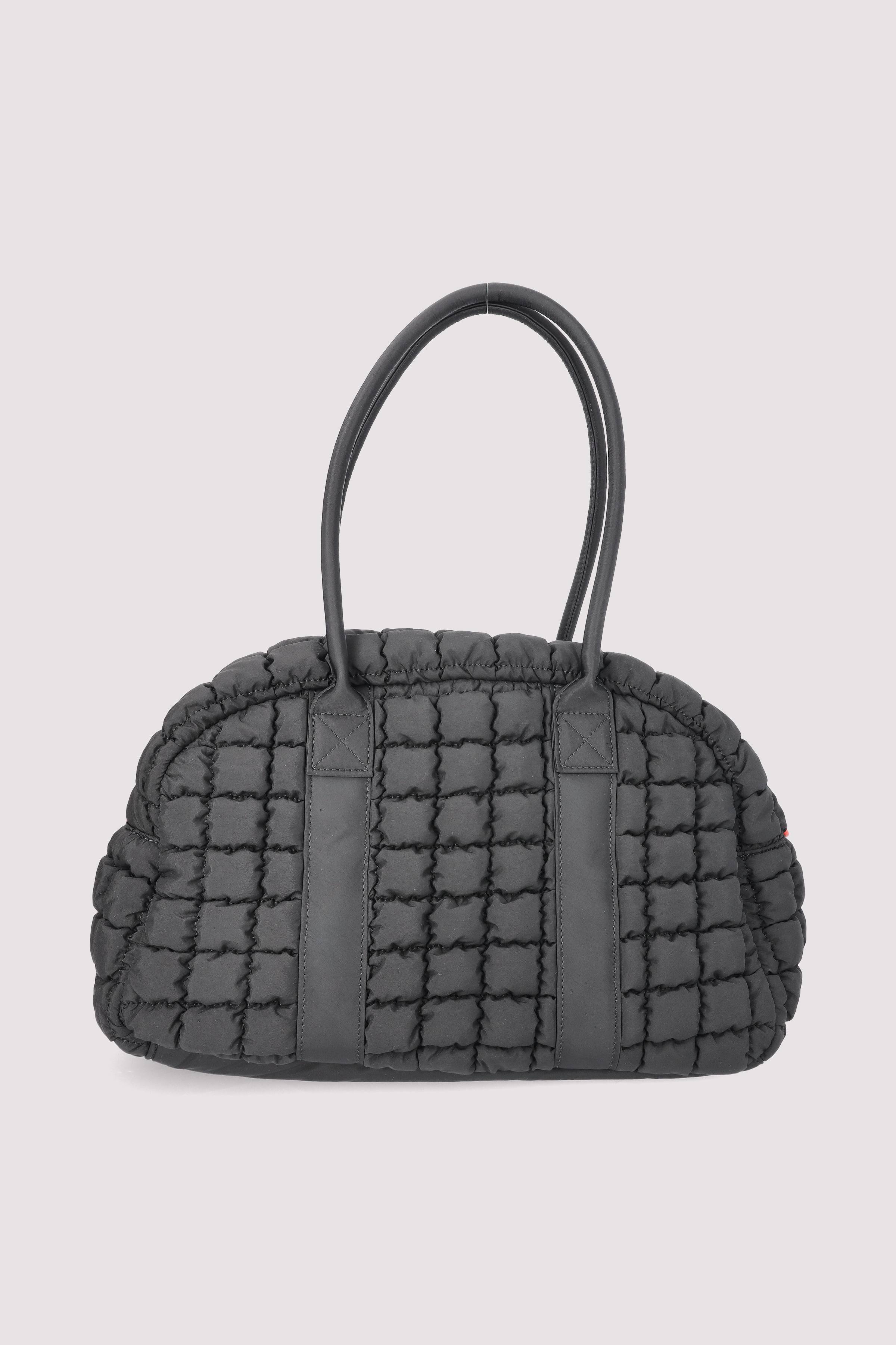 Les Visionnaires - Schwarze Schultertasche aus Nylon