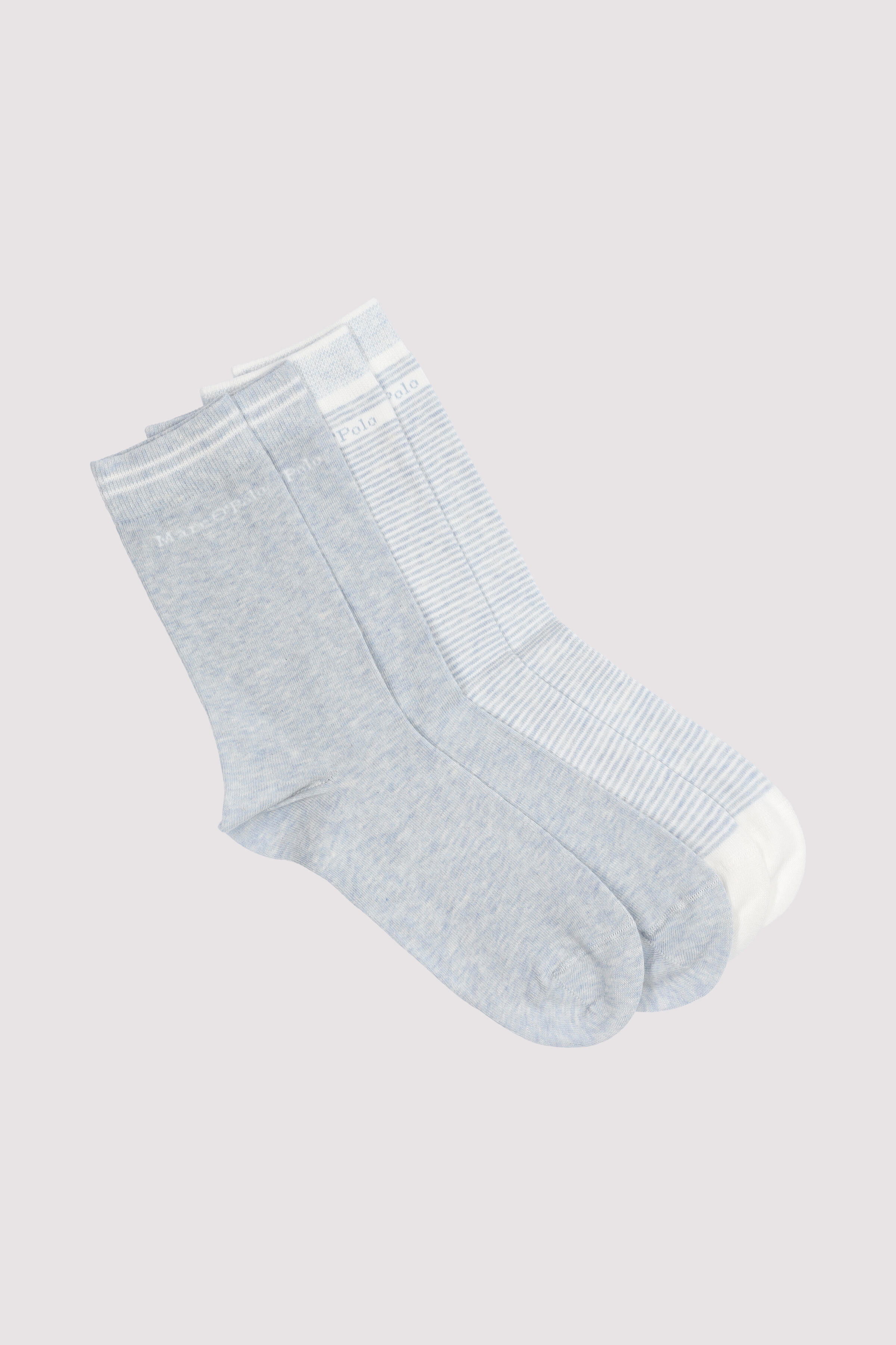Marc O Polo Shoes - Regular Socks, Striped, mix, 2
