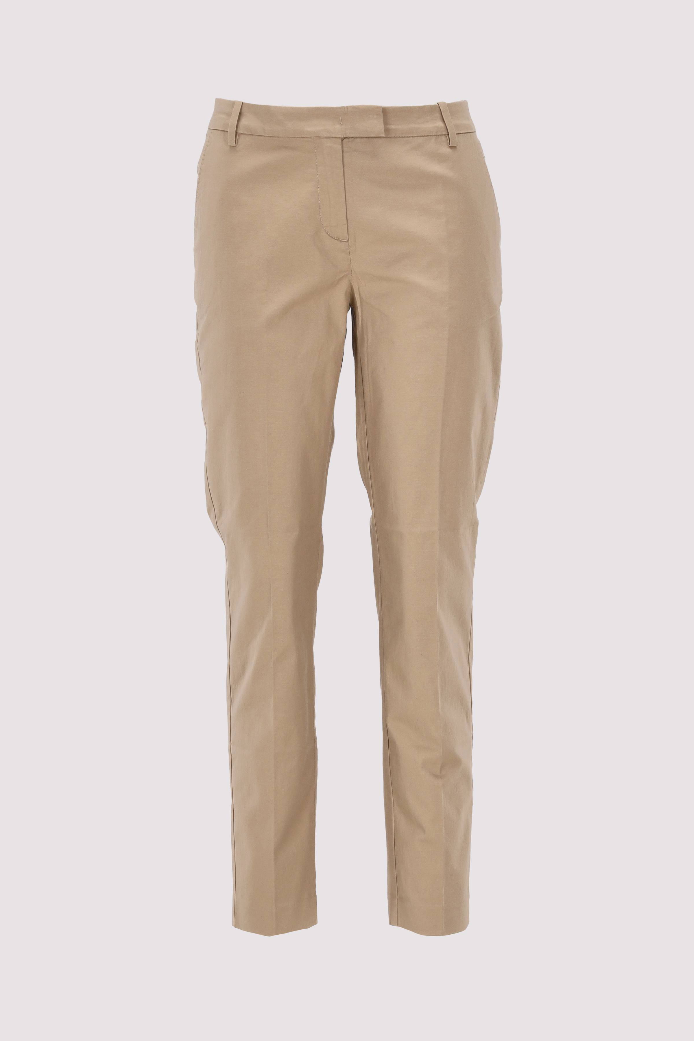 Pants, regular rise, slim but 