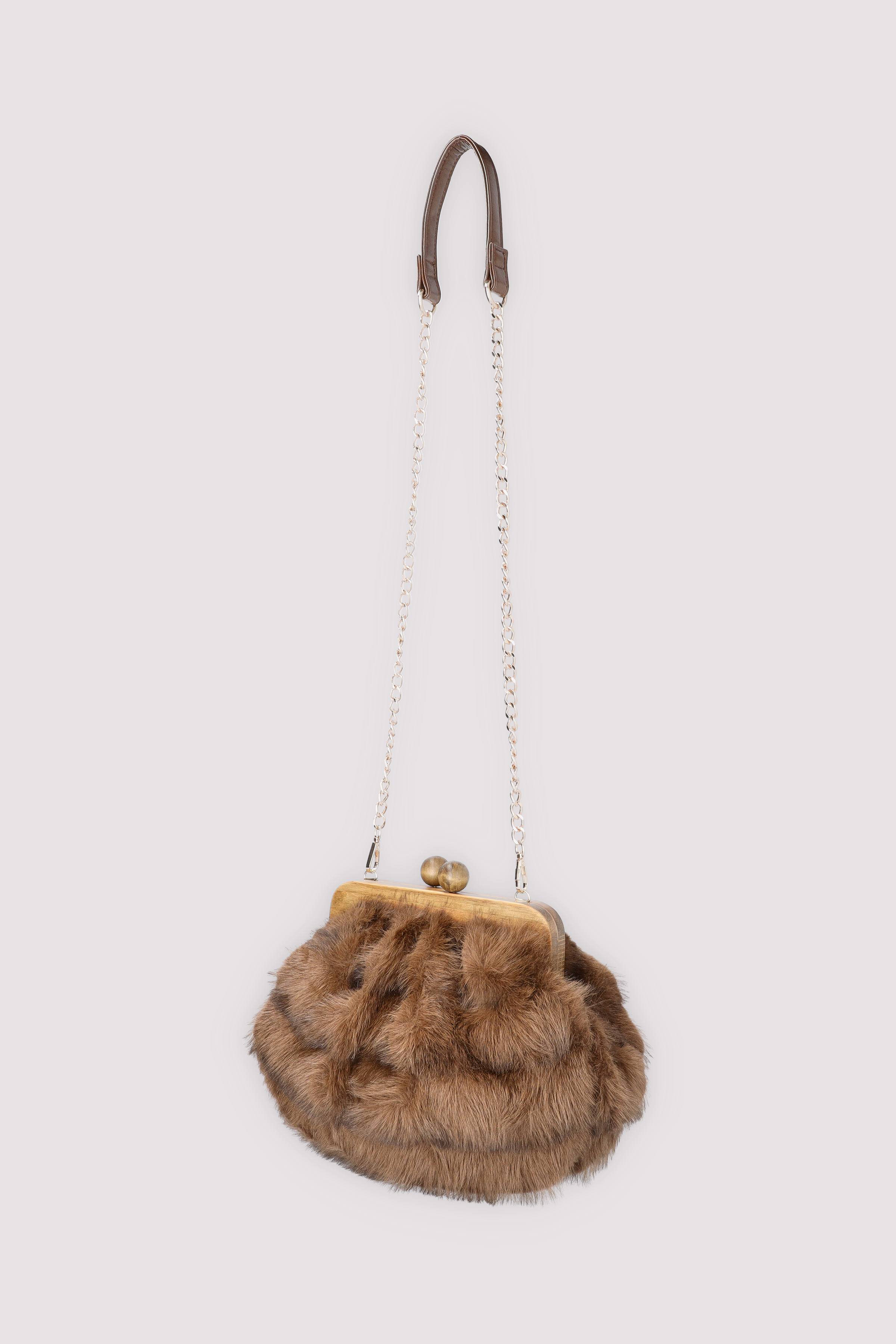 Crazy Lou - Crazy Lou Clutch braun elegant