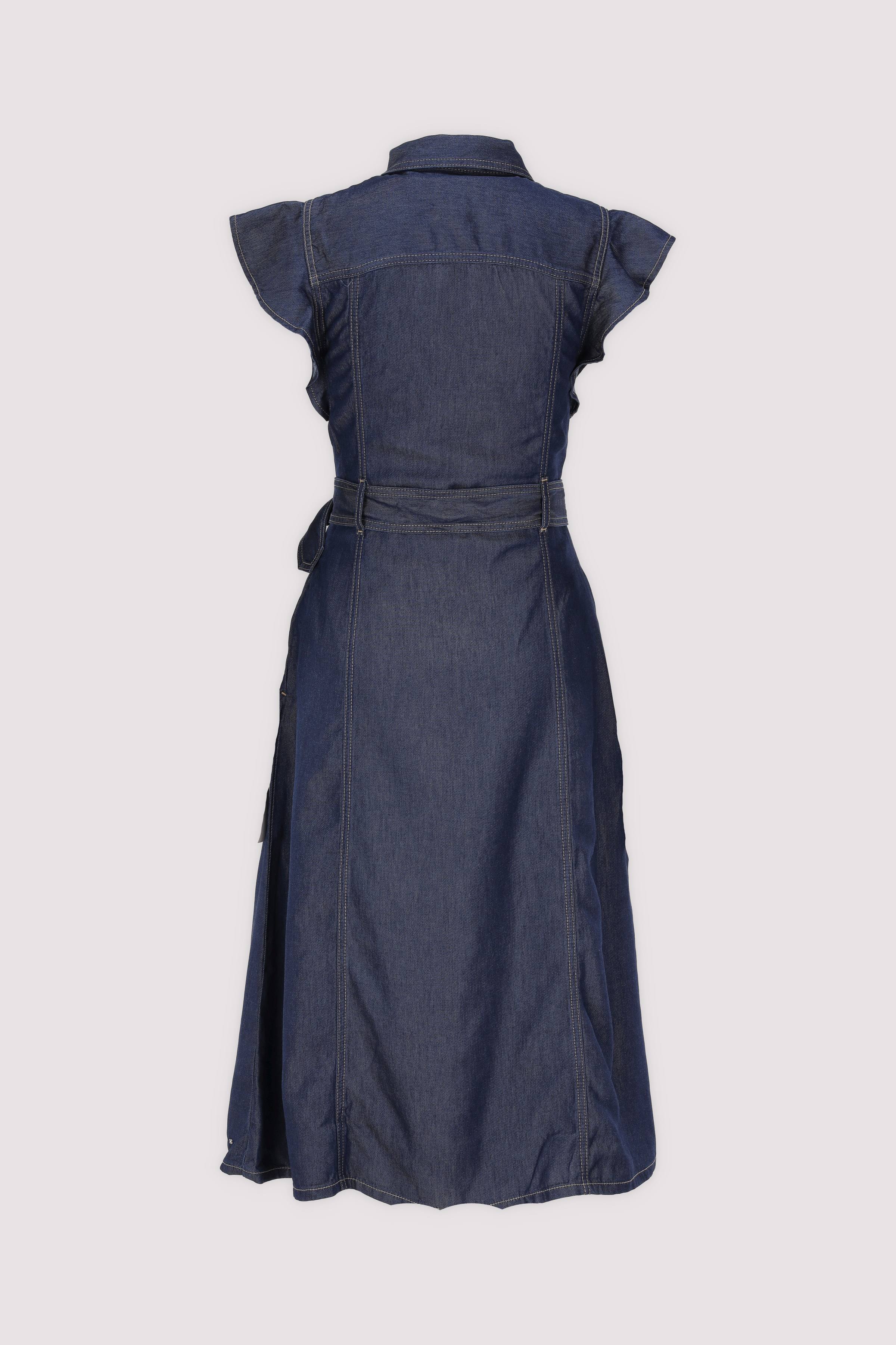 VOLANT F&F MIDI DRESS LENY SS