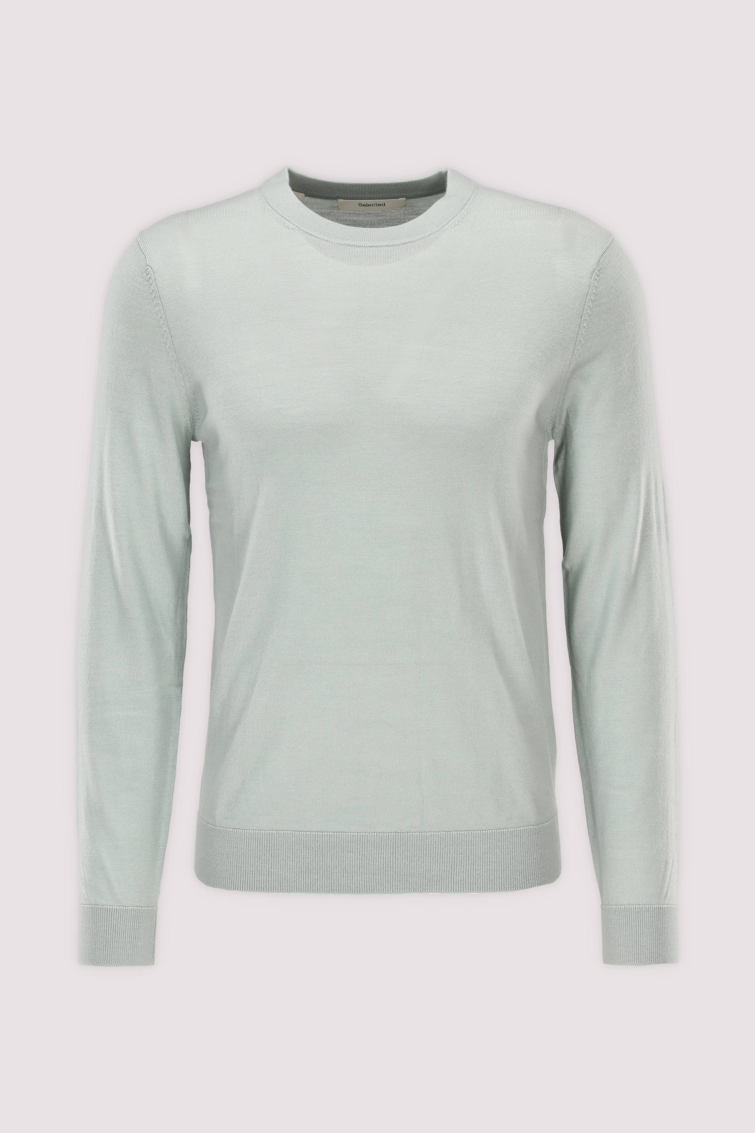 SLHTRAY LS KNIT MERINO CREW NE