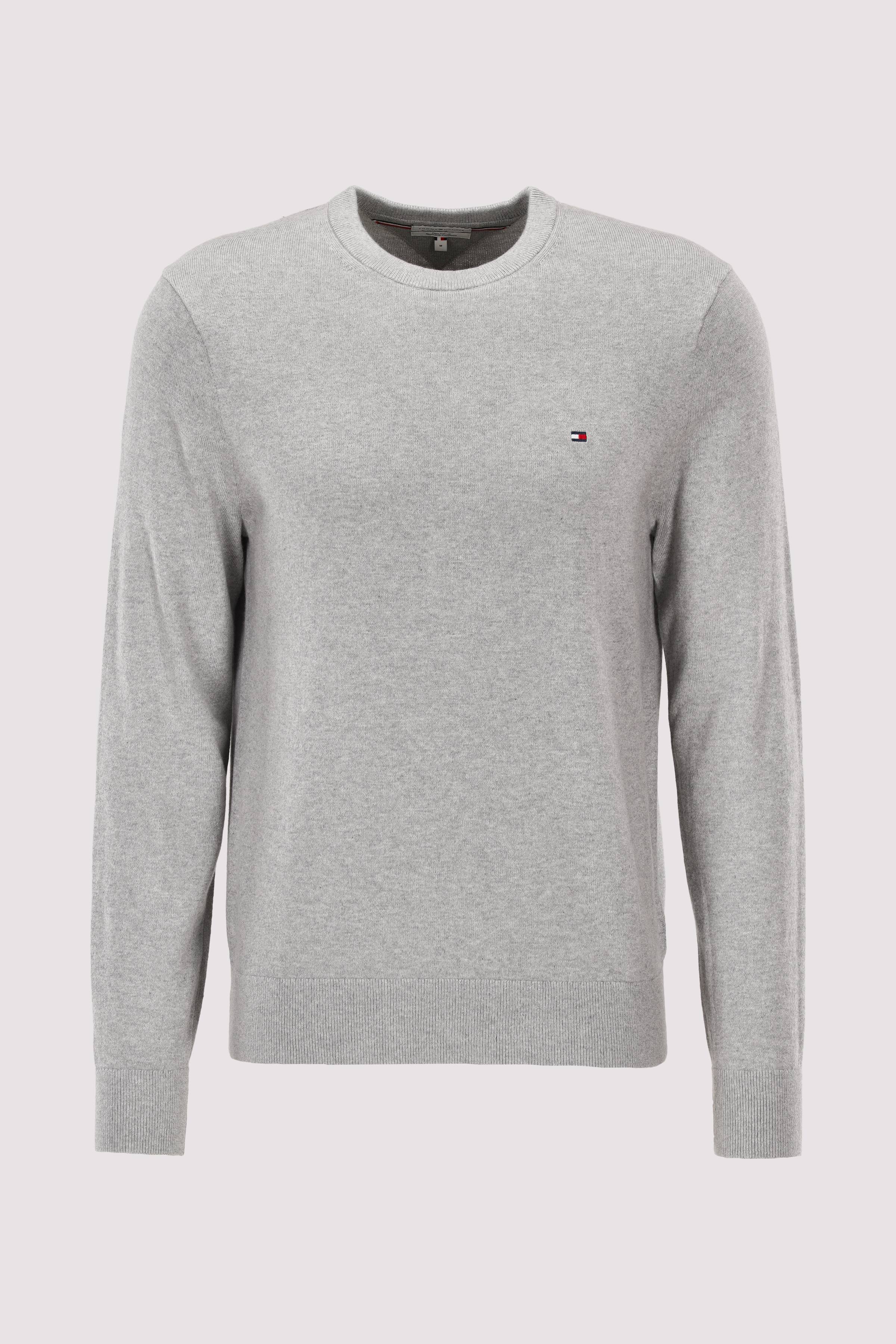 Tommy Hilfiger Rundhalspullover grau