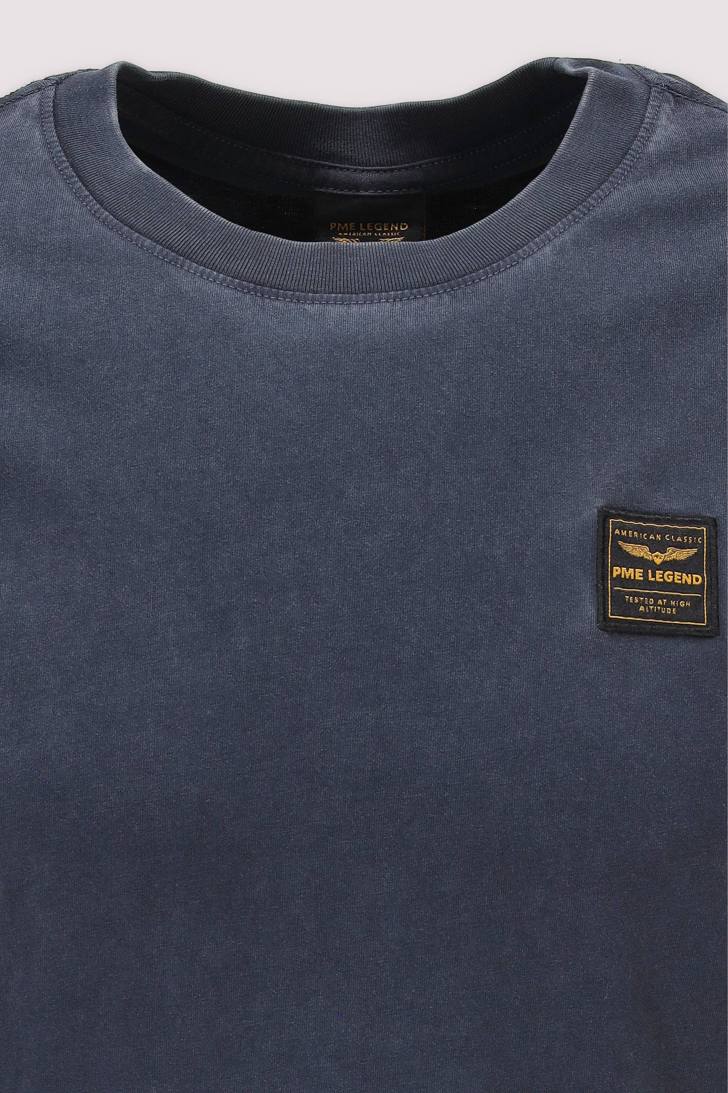 PME Legend - Short sleeve r-neck washed gar